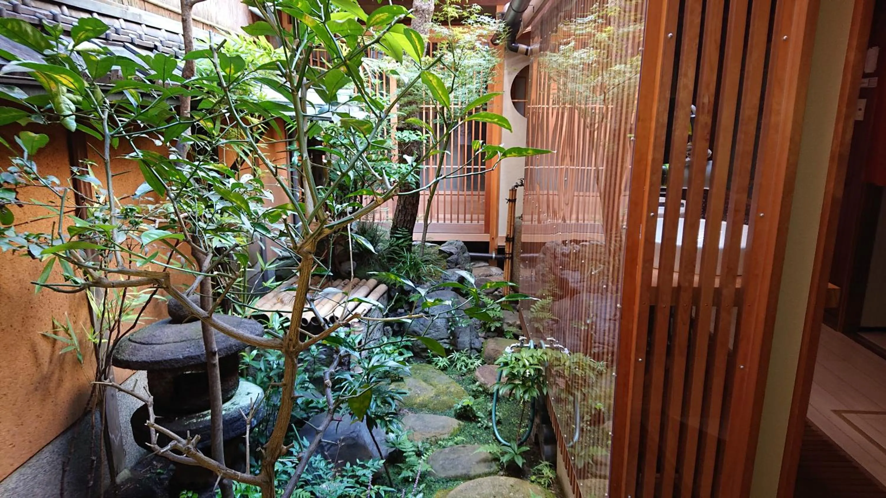 Garden in Wajimaya Ryokan
