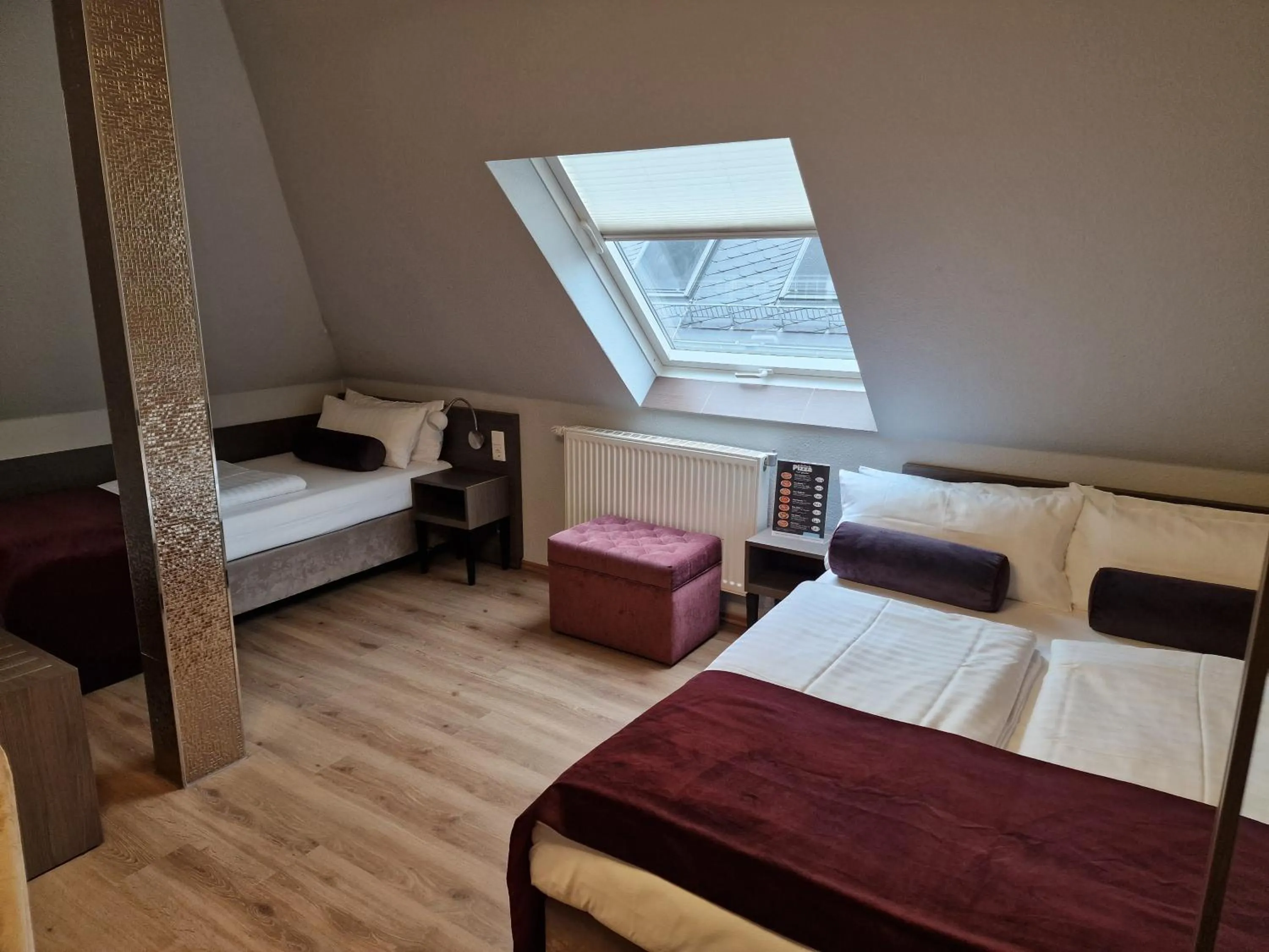 Photo of the whole room, Bed in Arena Villa am Wasserpark