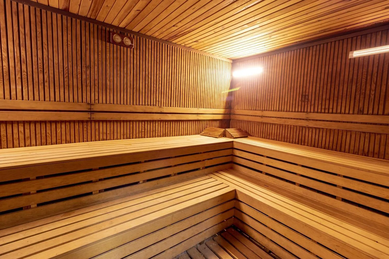 Sauna in Elruha Hotel