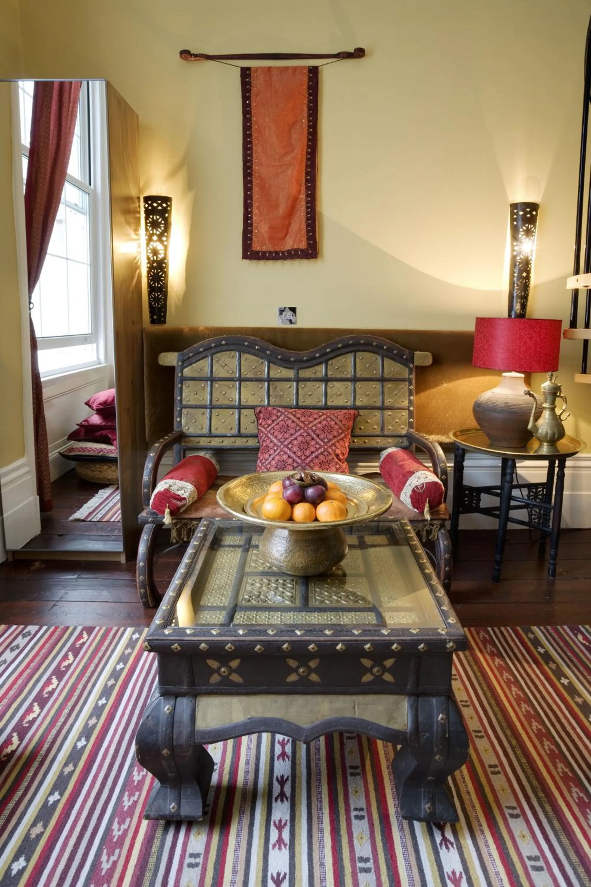 Seating area in Zanzibar House 8-Bedroom Holiday House with Hot Tub & Yoga Studio