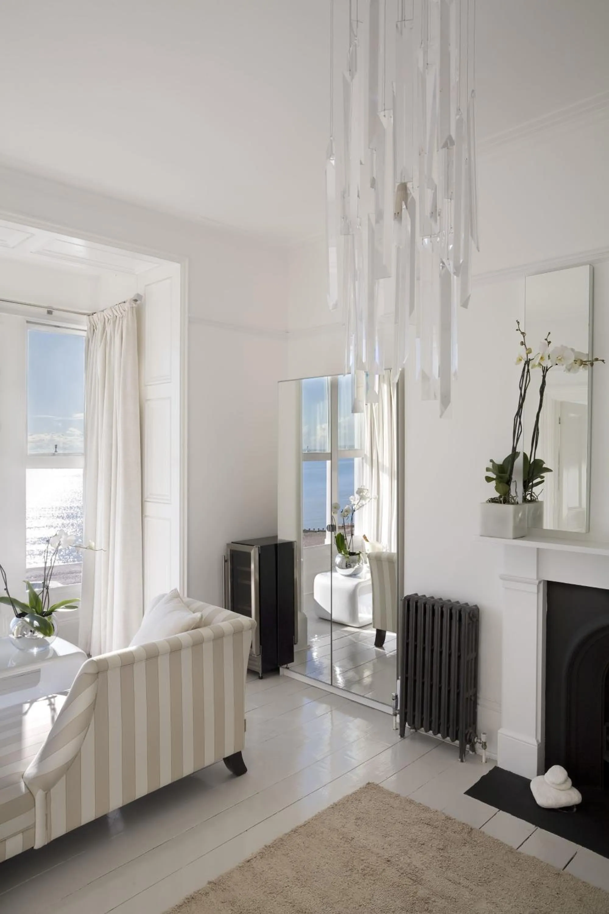 View (from property/room), Bed in Zanzibar House 8-Bedroom Holiday House with Hot Tub & Yoga Studio