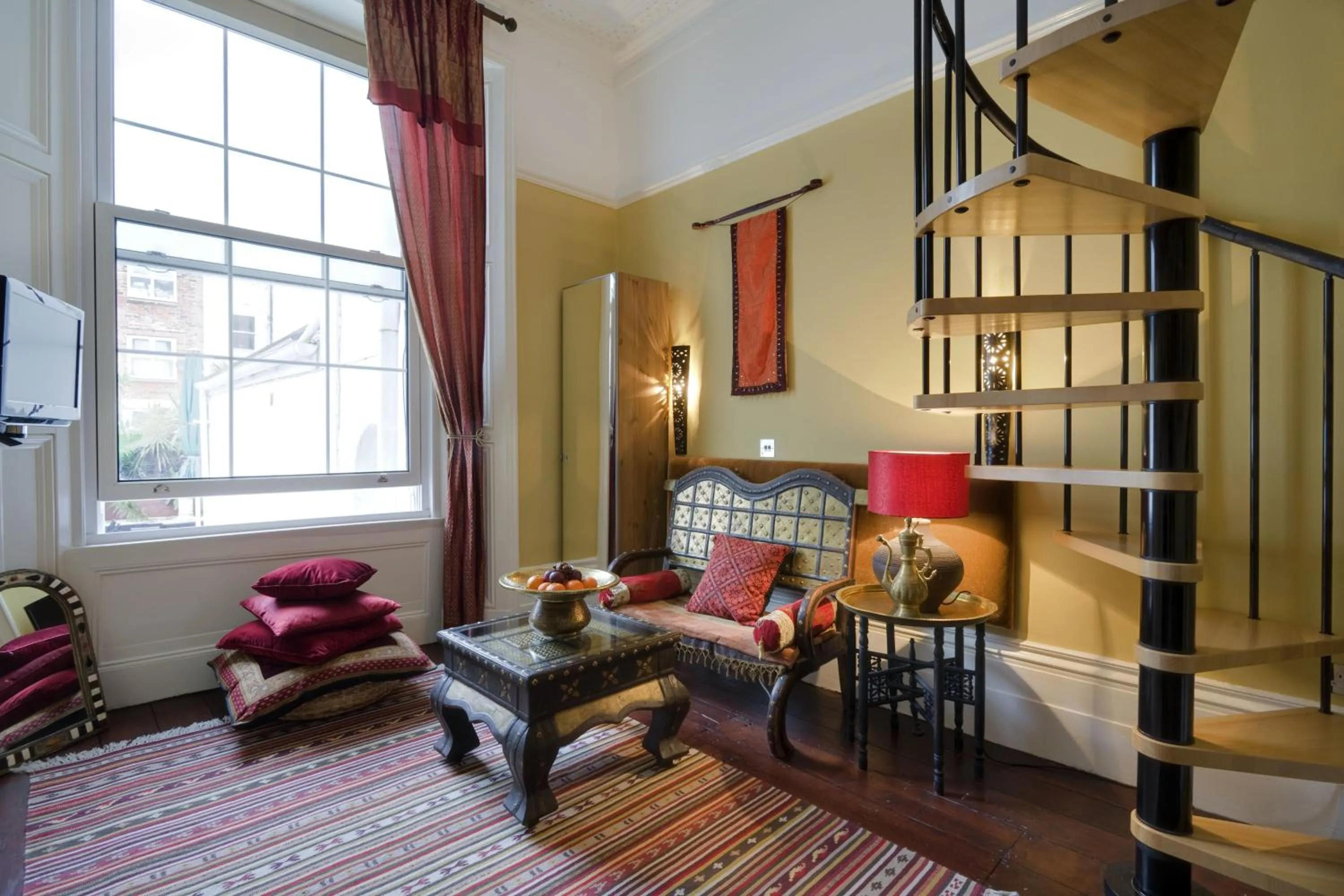 Seating area in Zanzibar House 8-Bedroom Holiday House with Hot Tub & Yoga Studio