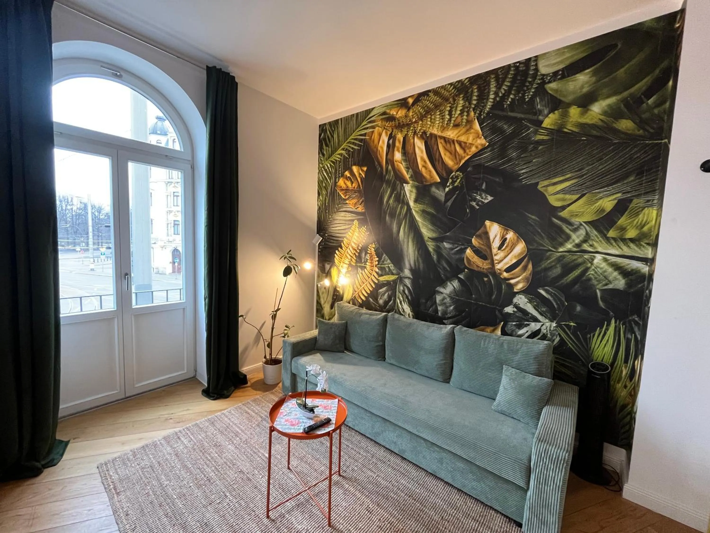 Decorative detail in Apartments an der Arena Leipzig