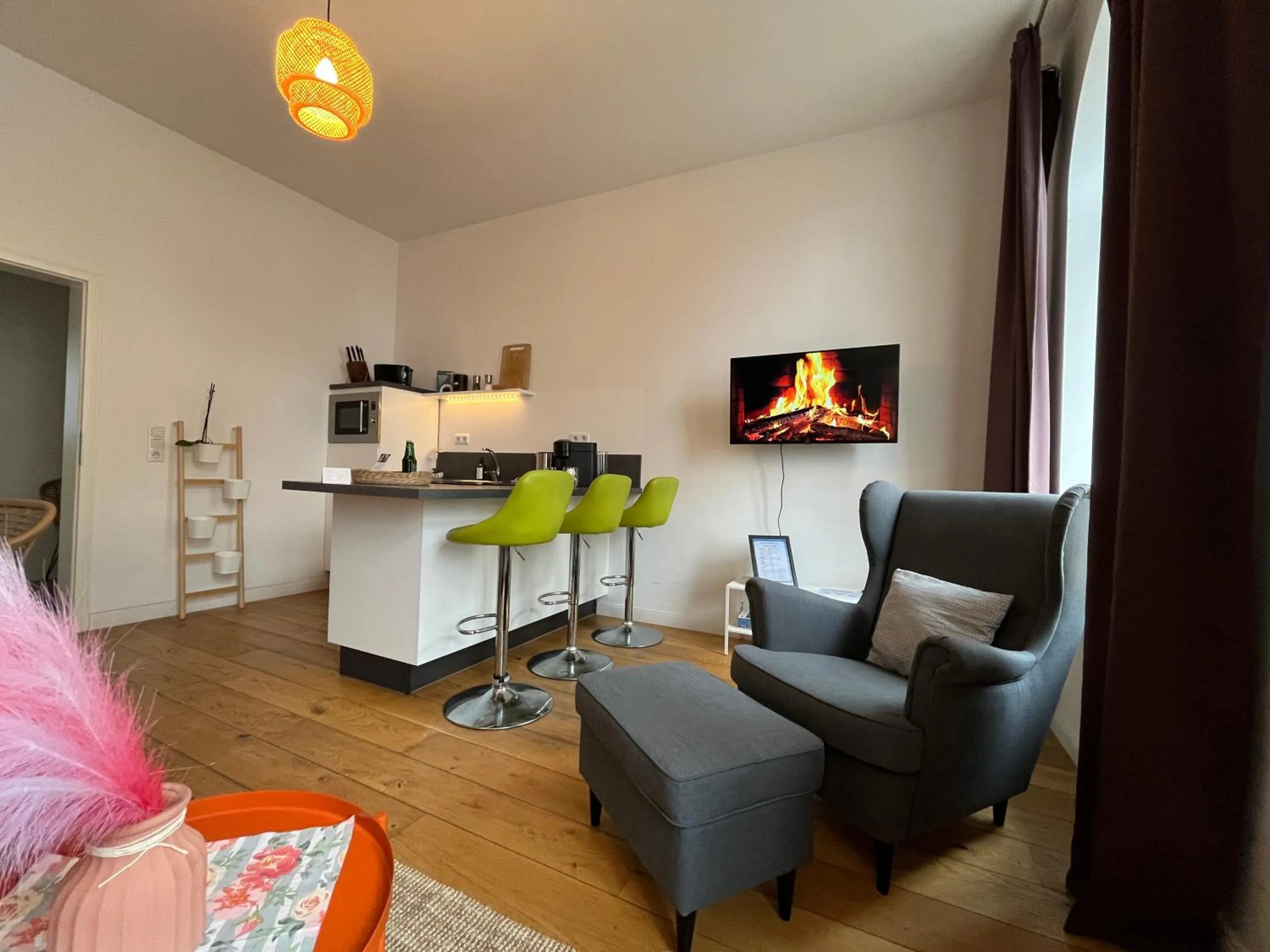 TV and multimedia in Apartments an der Arena Leipzig