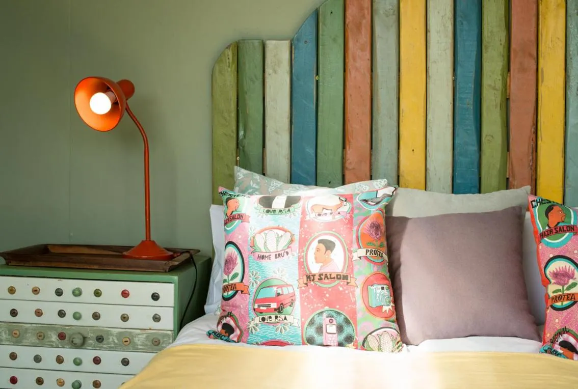 Bed in ECO Lodge Villa Villekula