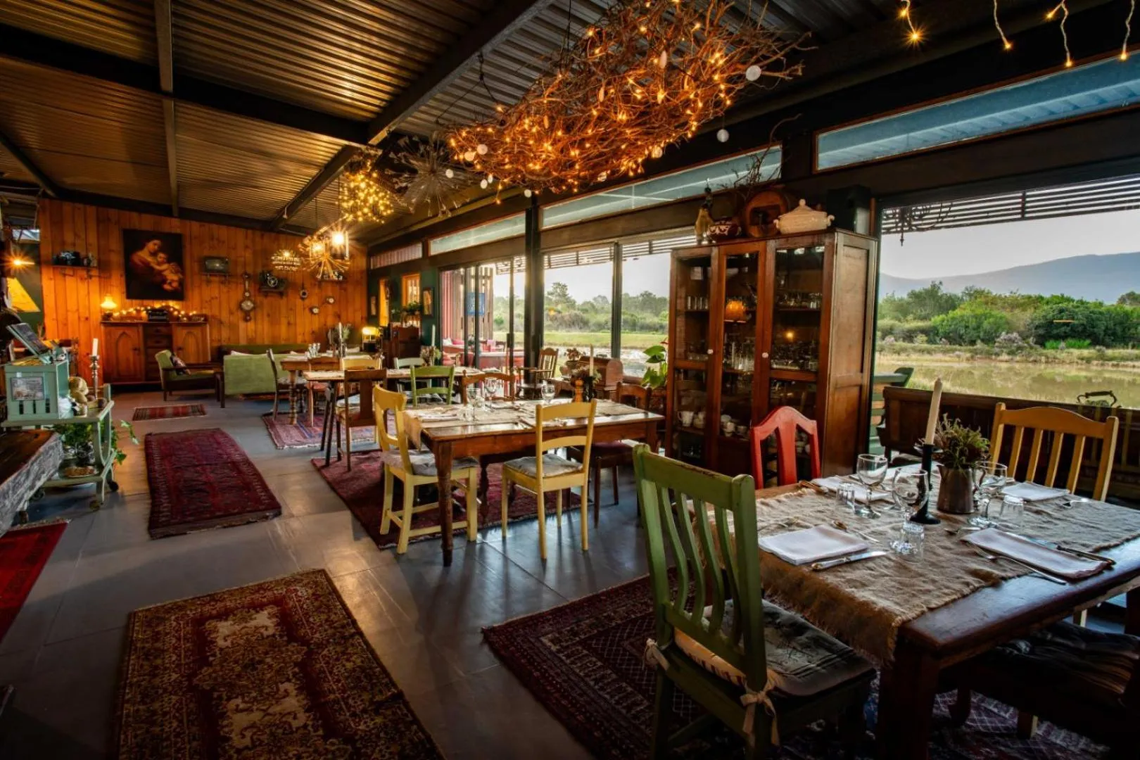 Restaurant/places to eat in ECO Lodge Villa Villekula