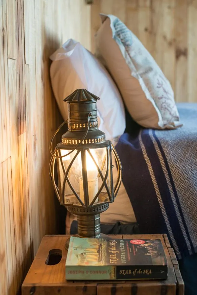 Decorative detail in ECO Lodge Villa Villekula