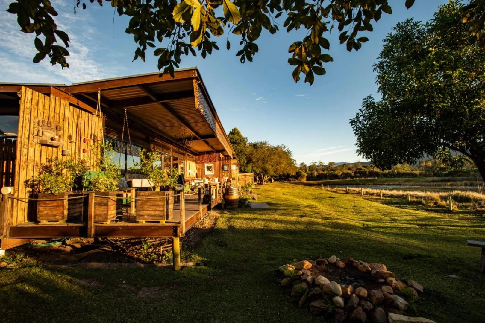 Property building in ECO Lodge Villa Villekula