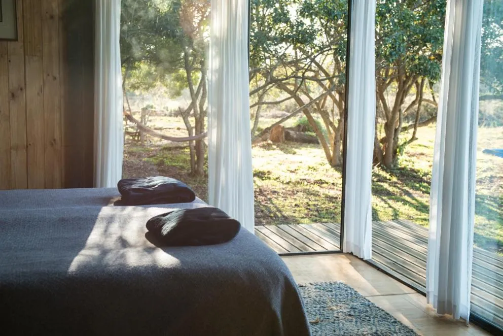 Photo of the whole room, Bed in ECO Lodge Villa Villekula