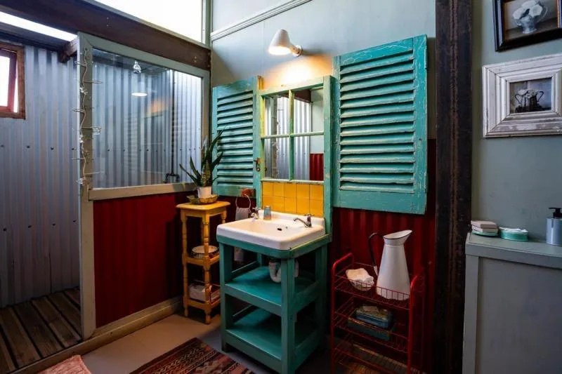Bathroom in ECO Lodge Villa Villekula