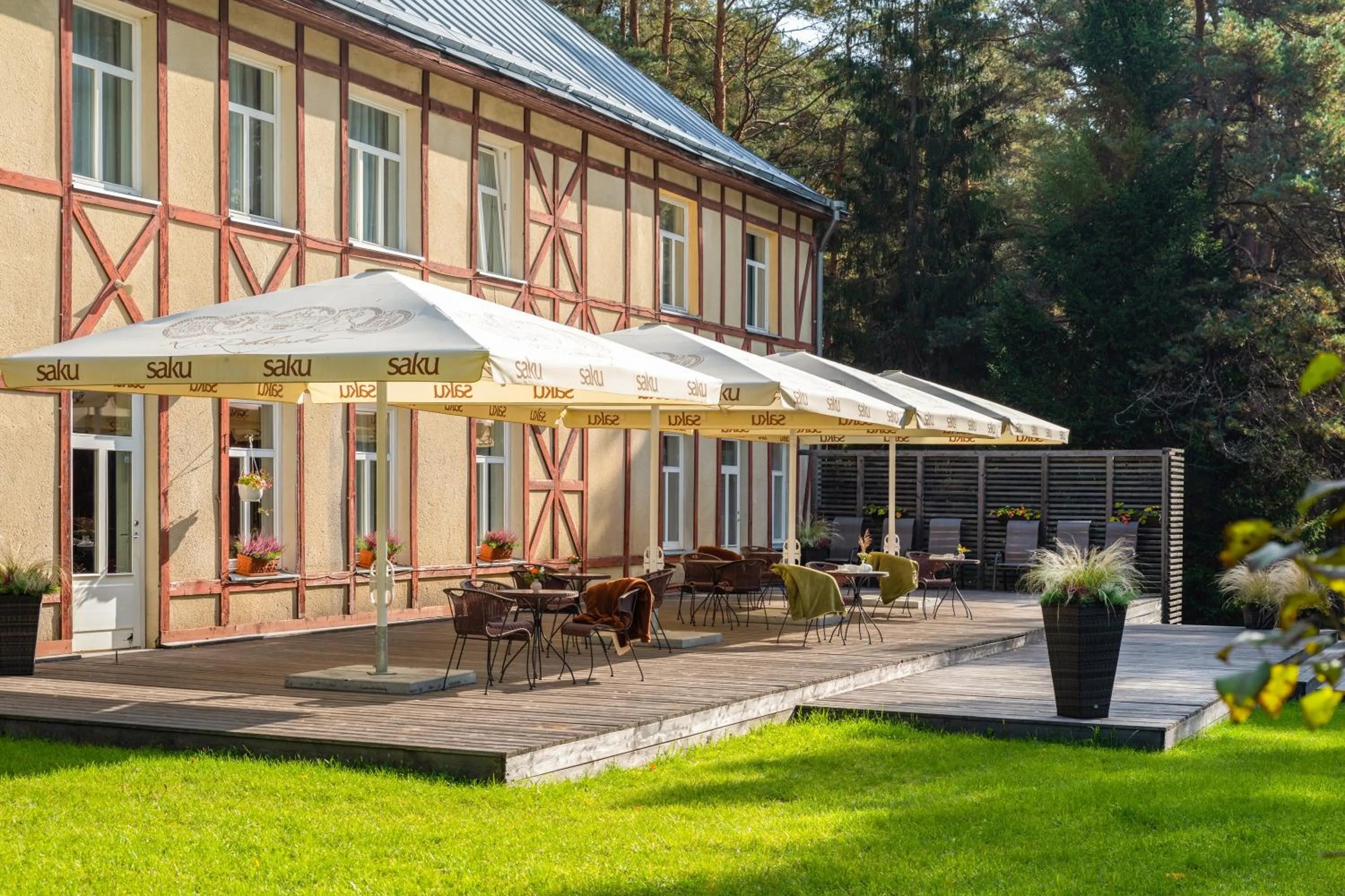 Balcony/Terrace in Verevi Motel