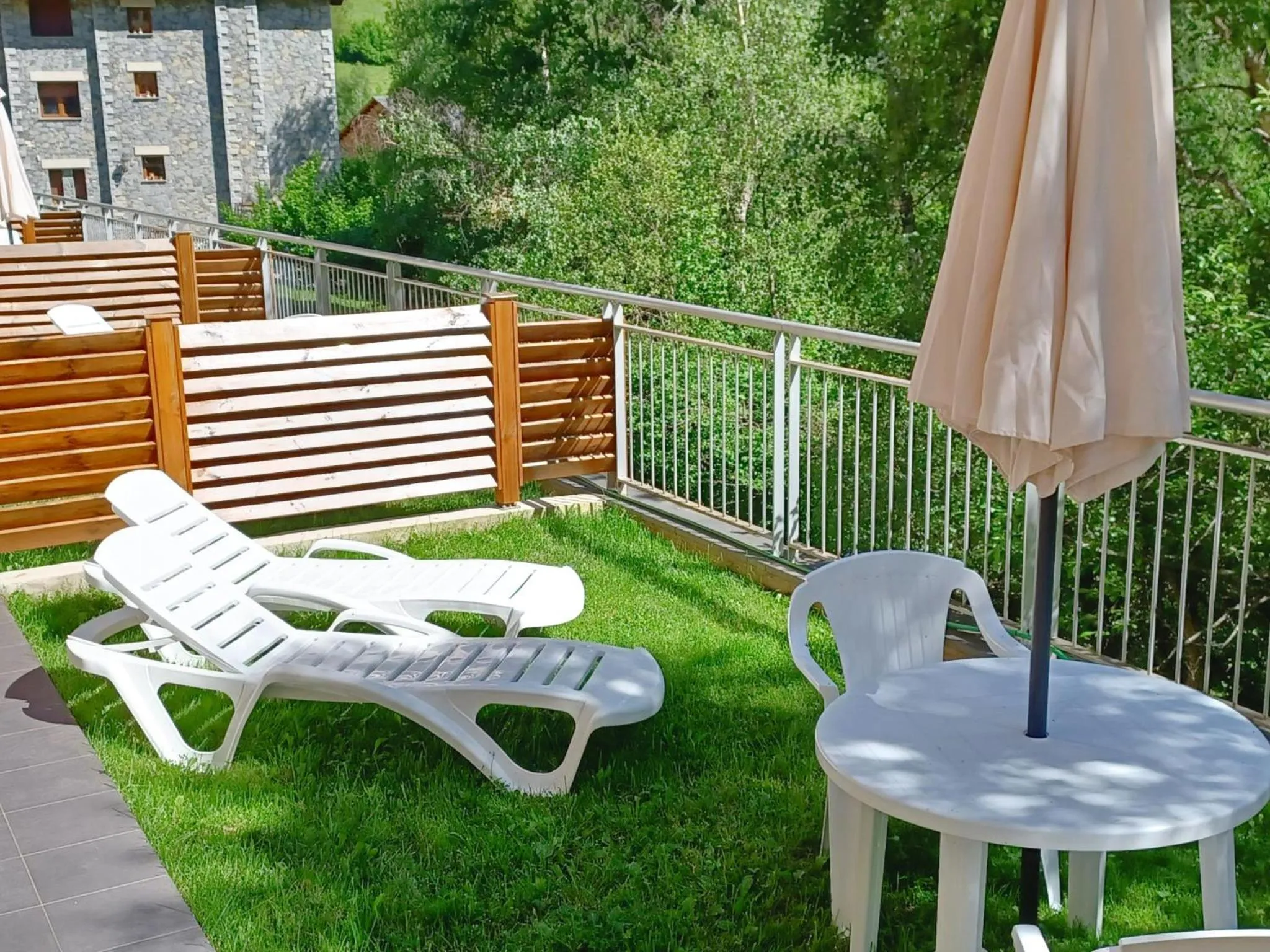 Garden in ApartHotel RIALB