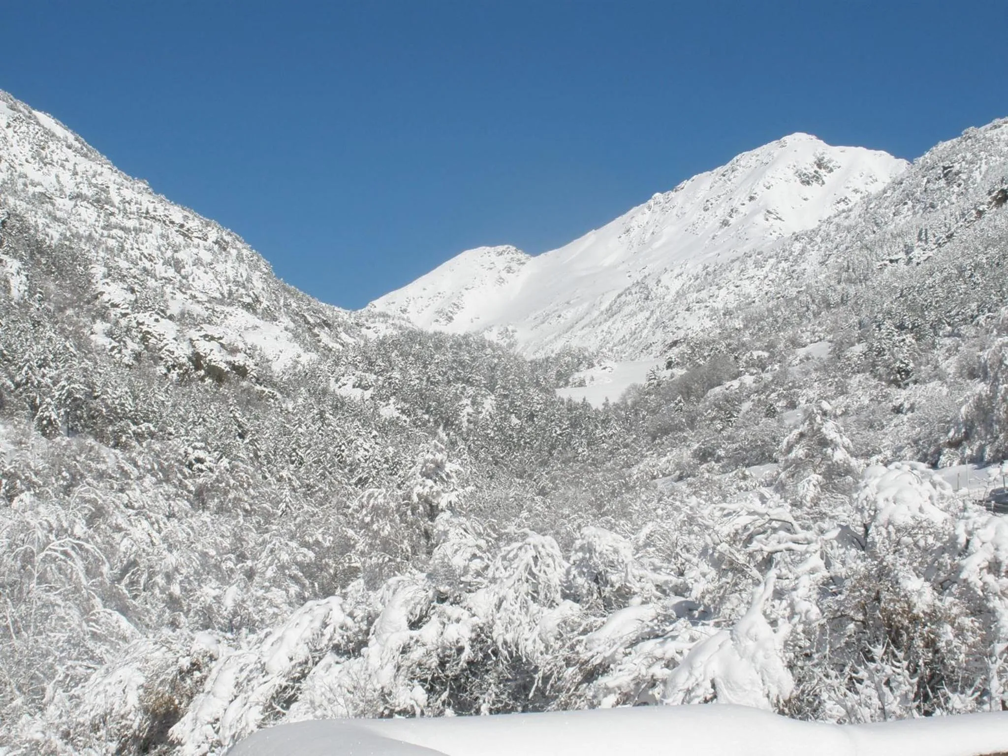 Mountain view in ApartHotel RIALB