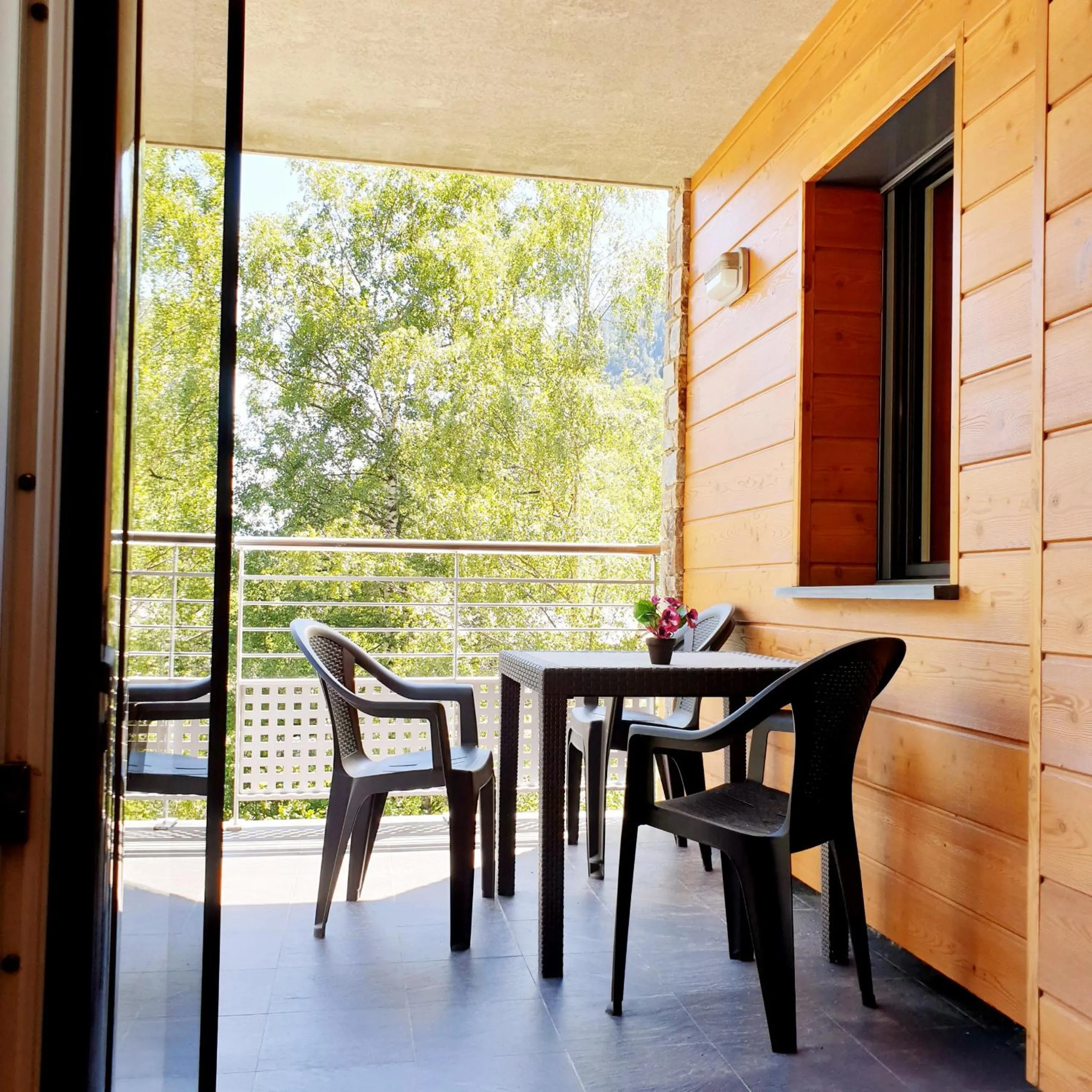 Balcony/Terrace in ApartHotel RIALB