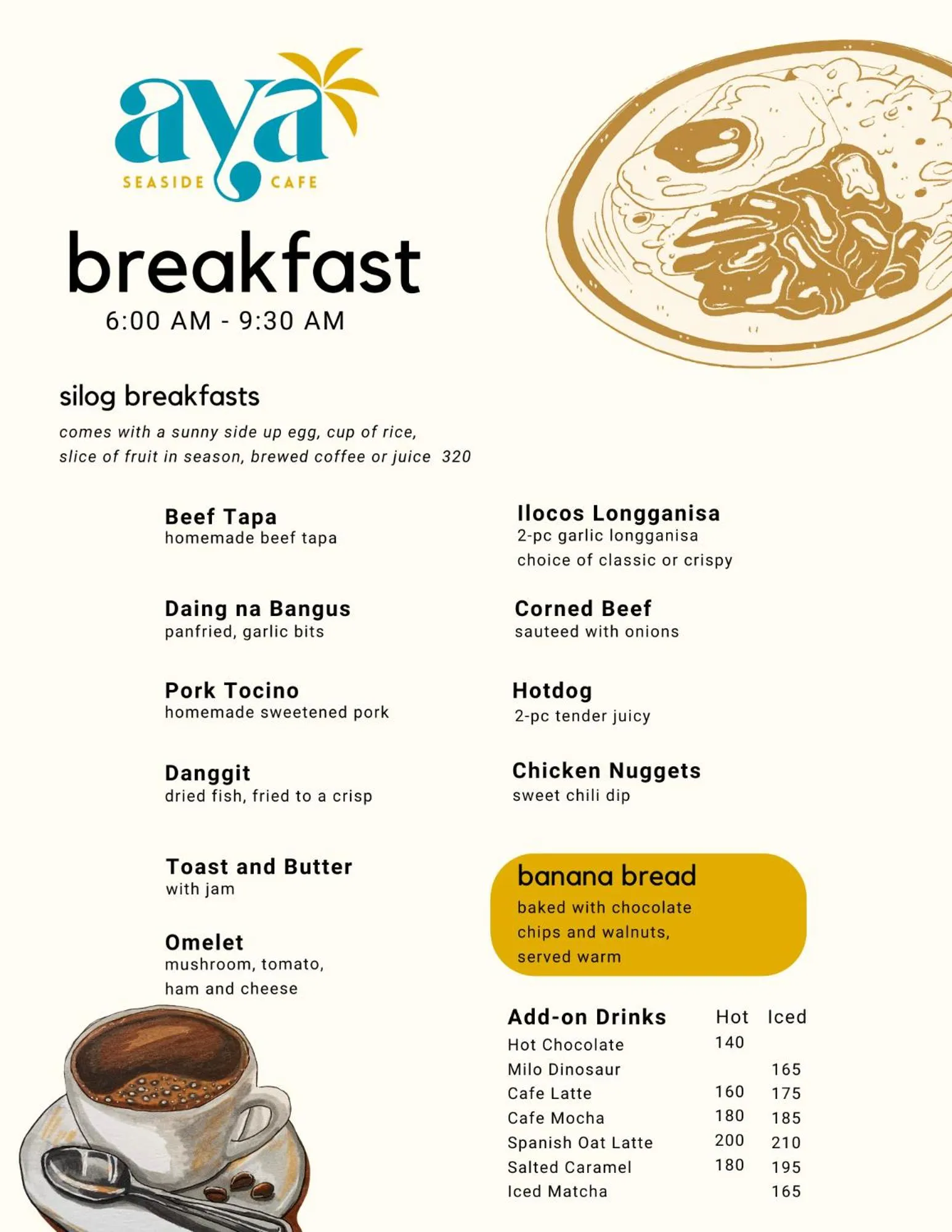 Breakfast in Playa Tropical Resort Hotel