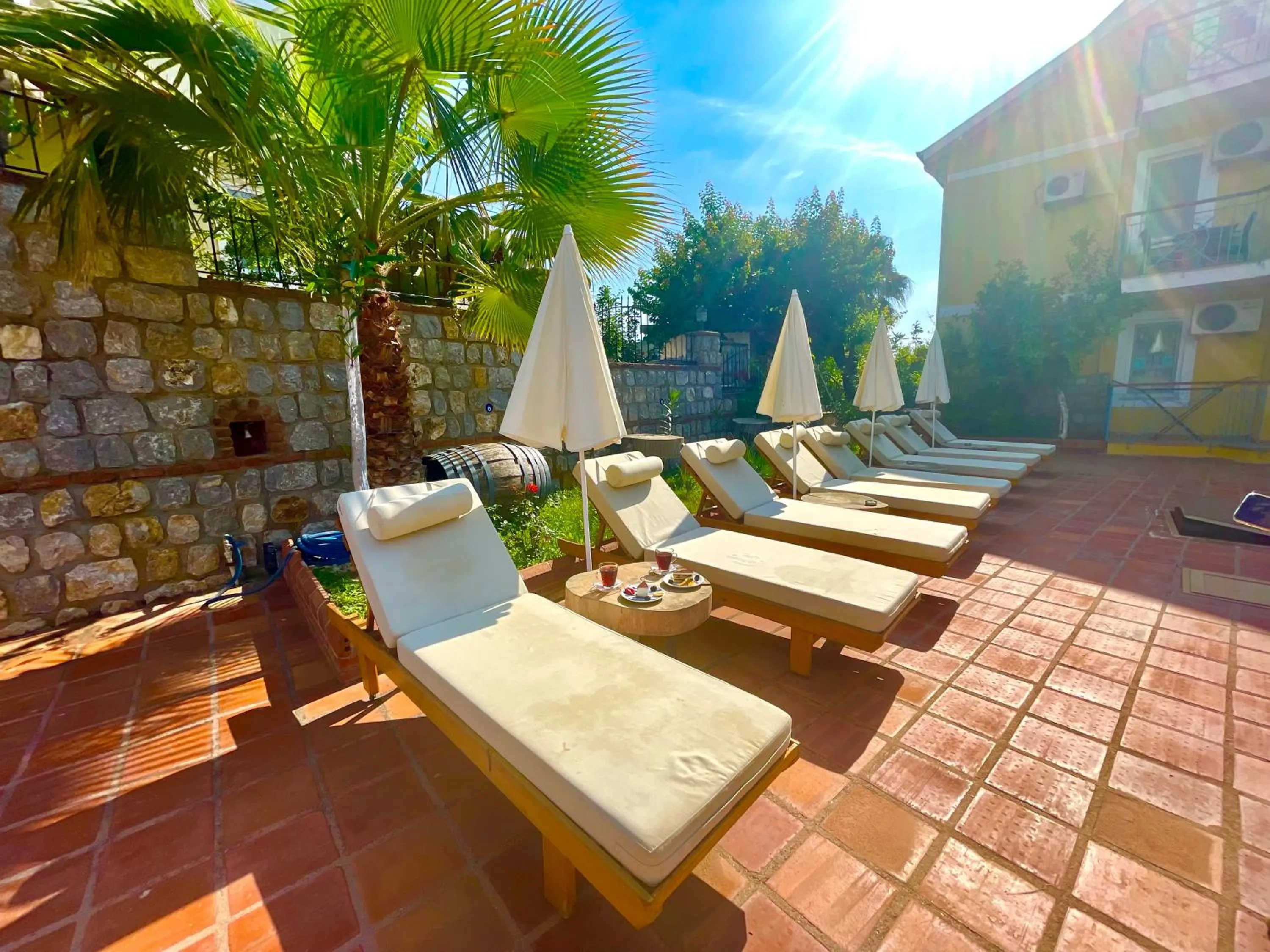 sunbed in Mountain Valley Oludeniz