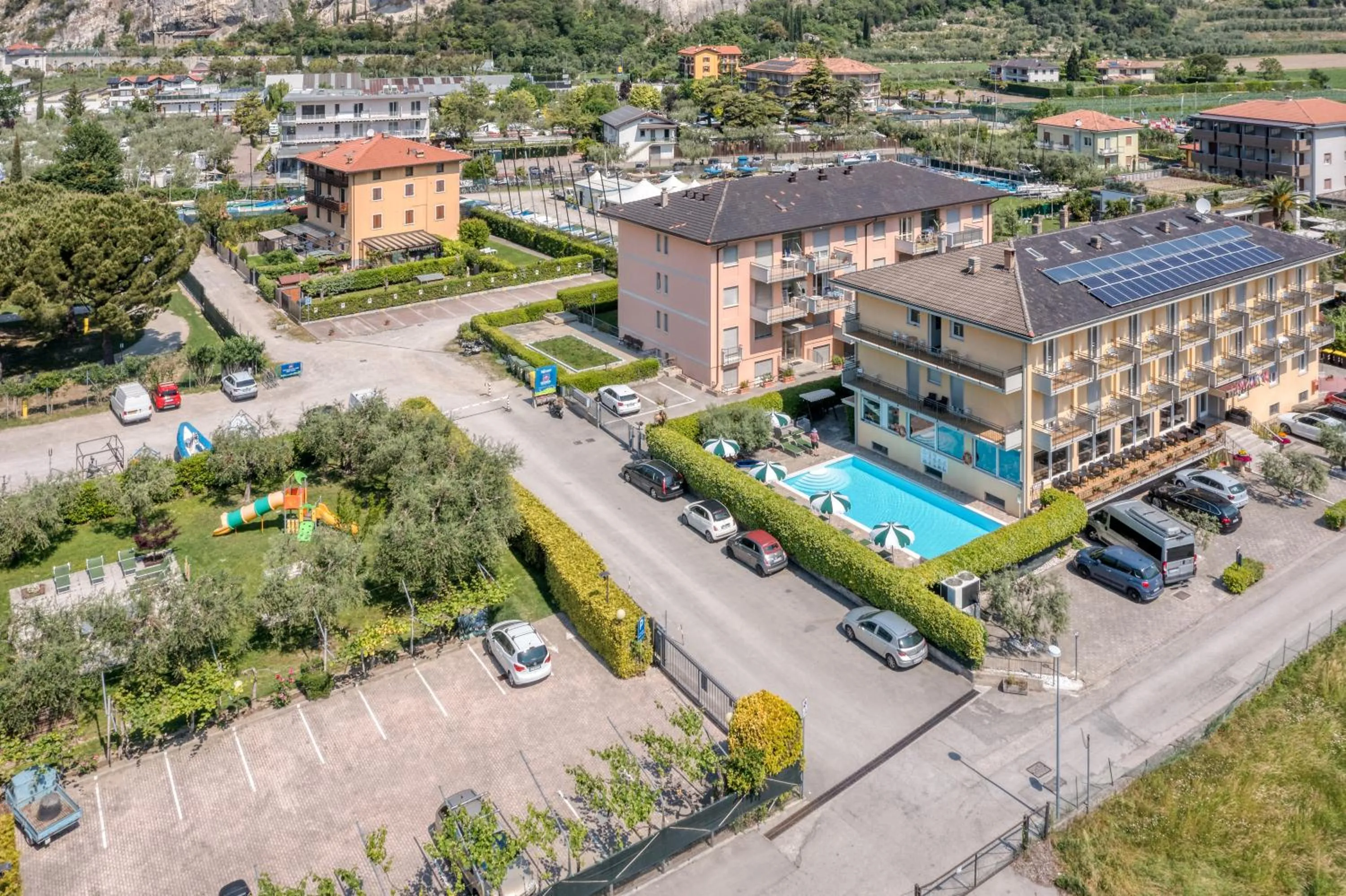 Property building in Hotel Roma