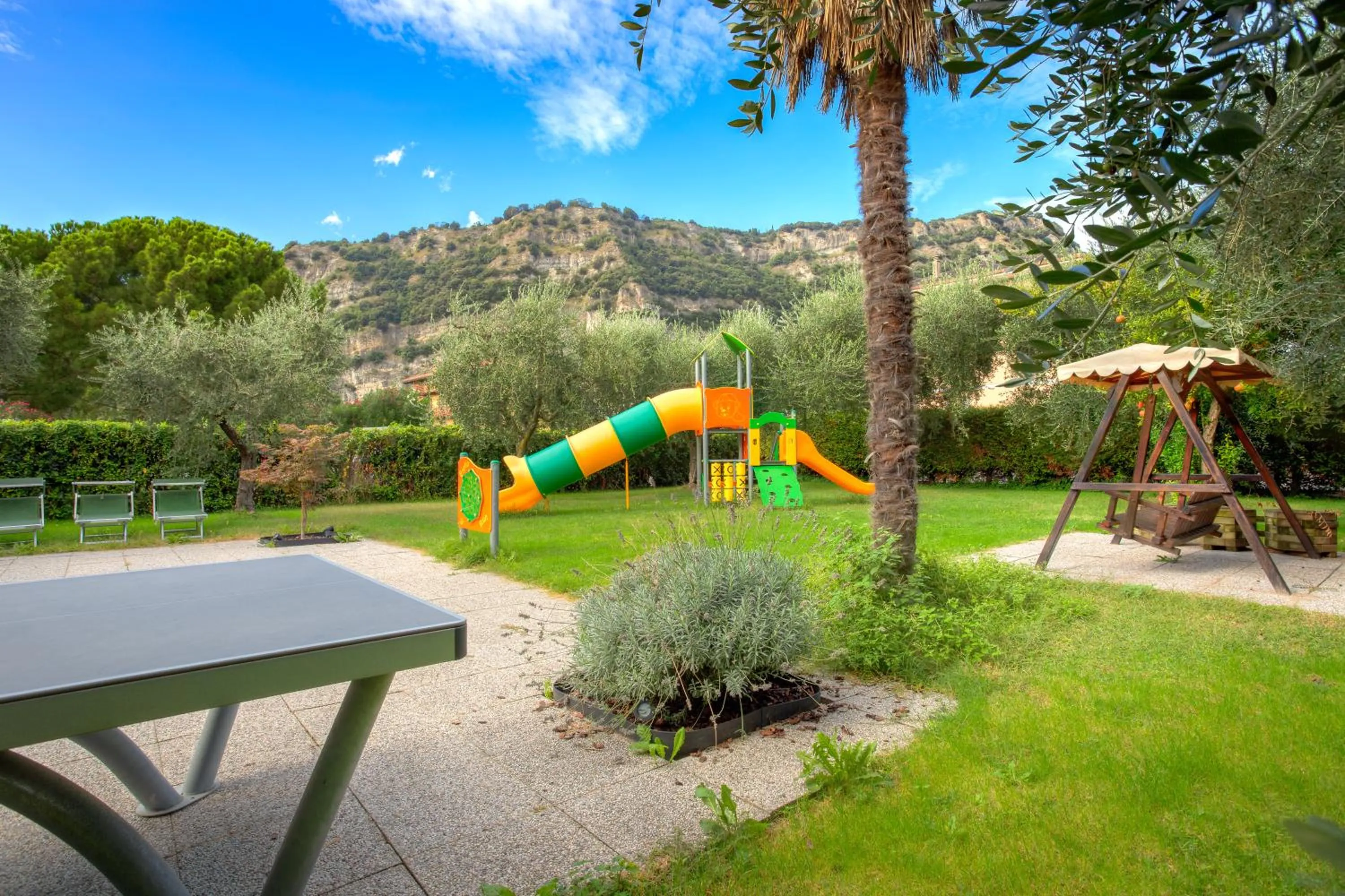 Children play ground in Hotel Roma