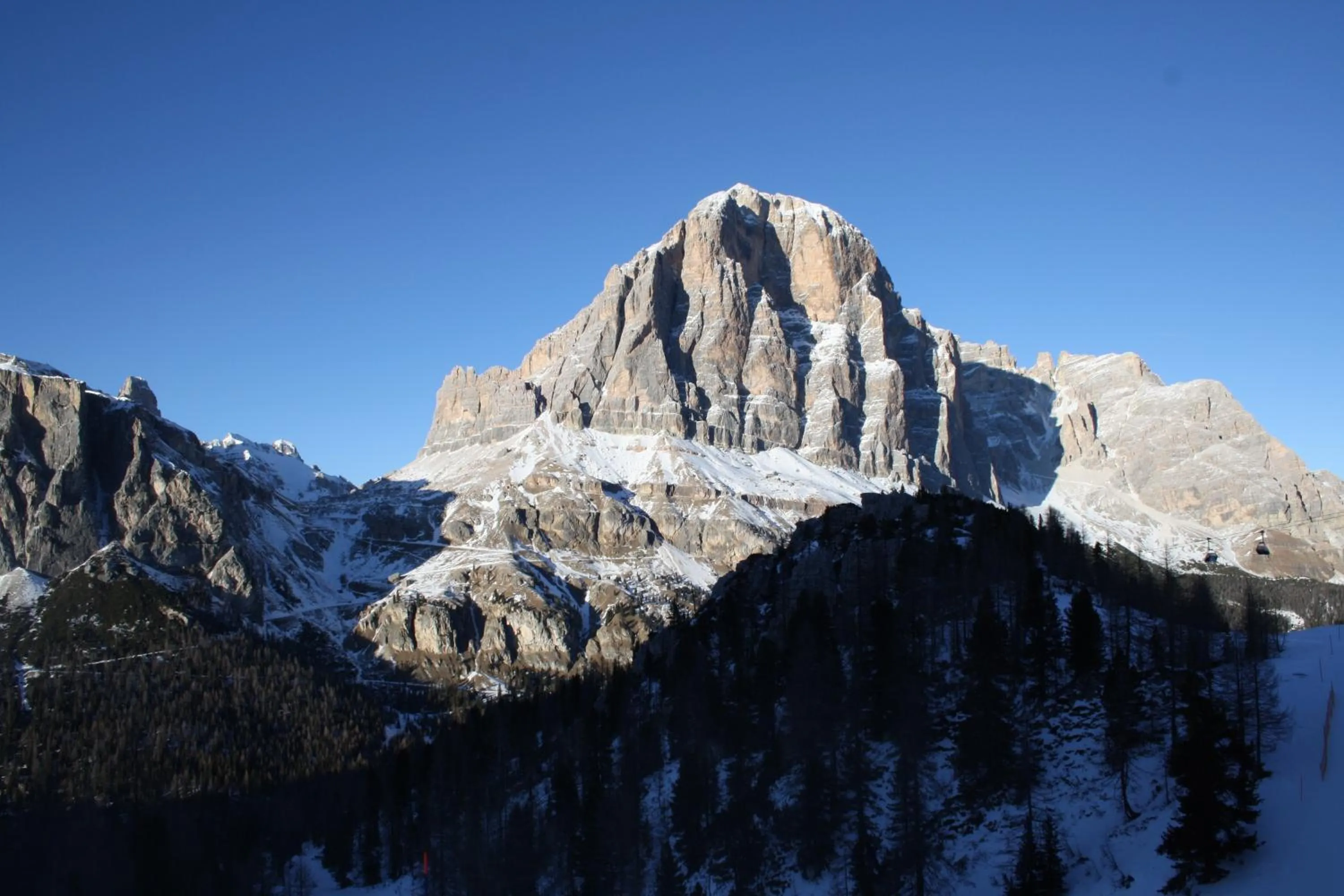 Mountain view in La Baita