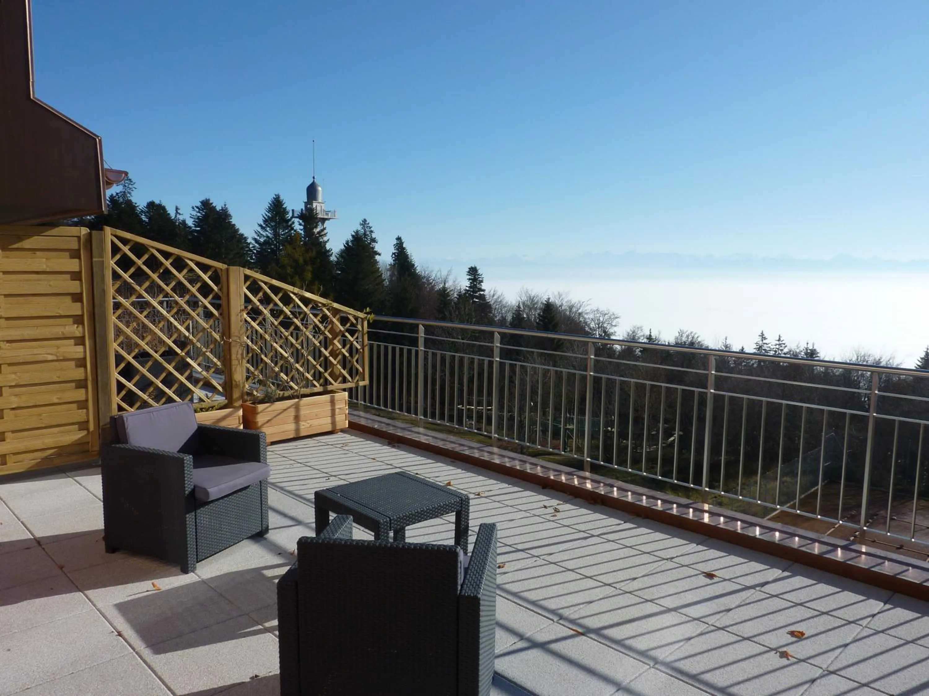 Balcony/Terrace in Petit Hôtel de Chaumont