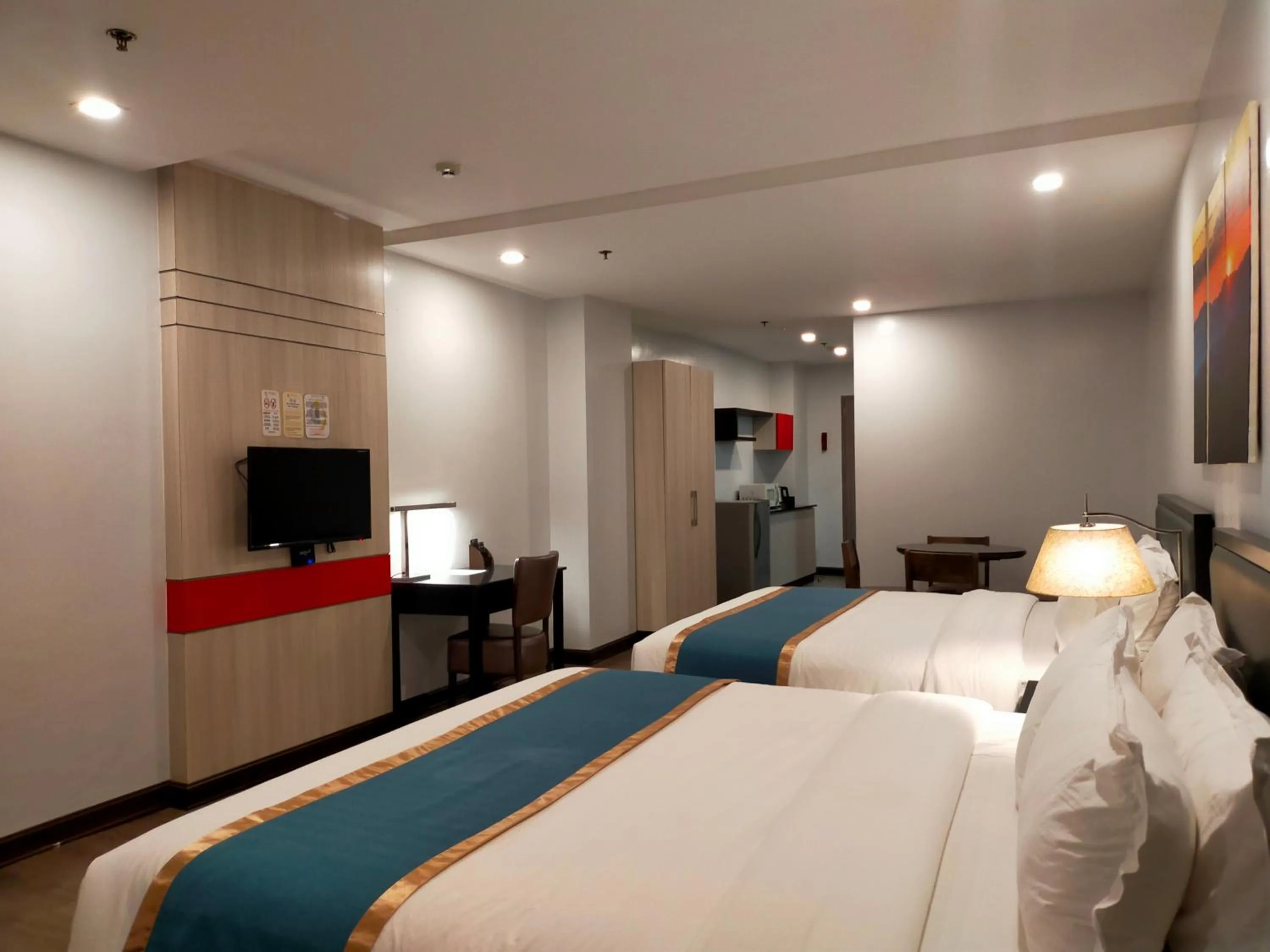 Bed in Studio 89 Katipunan QC