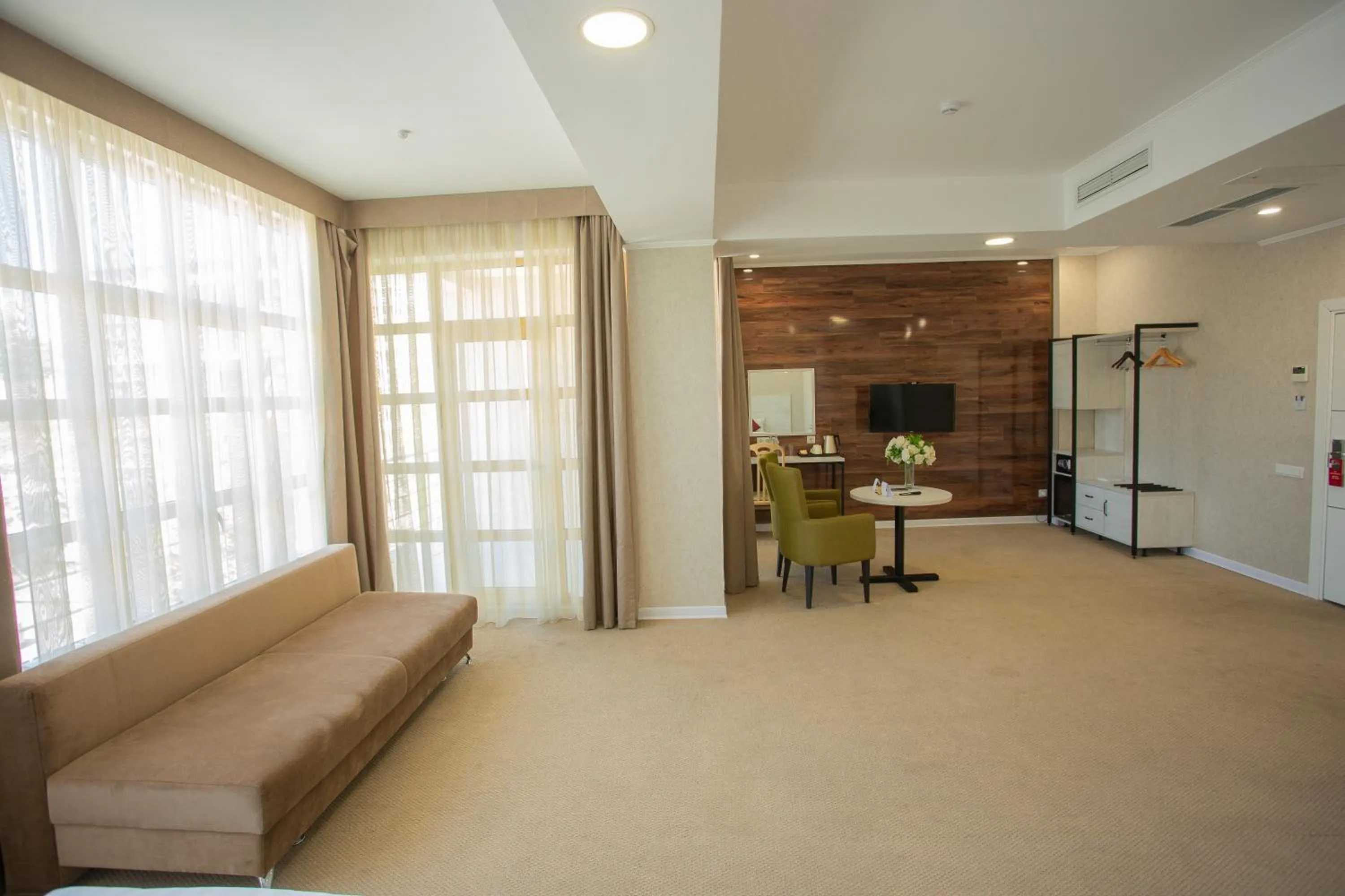 Seating area in B Hotel Bishkek