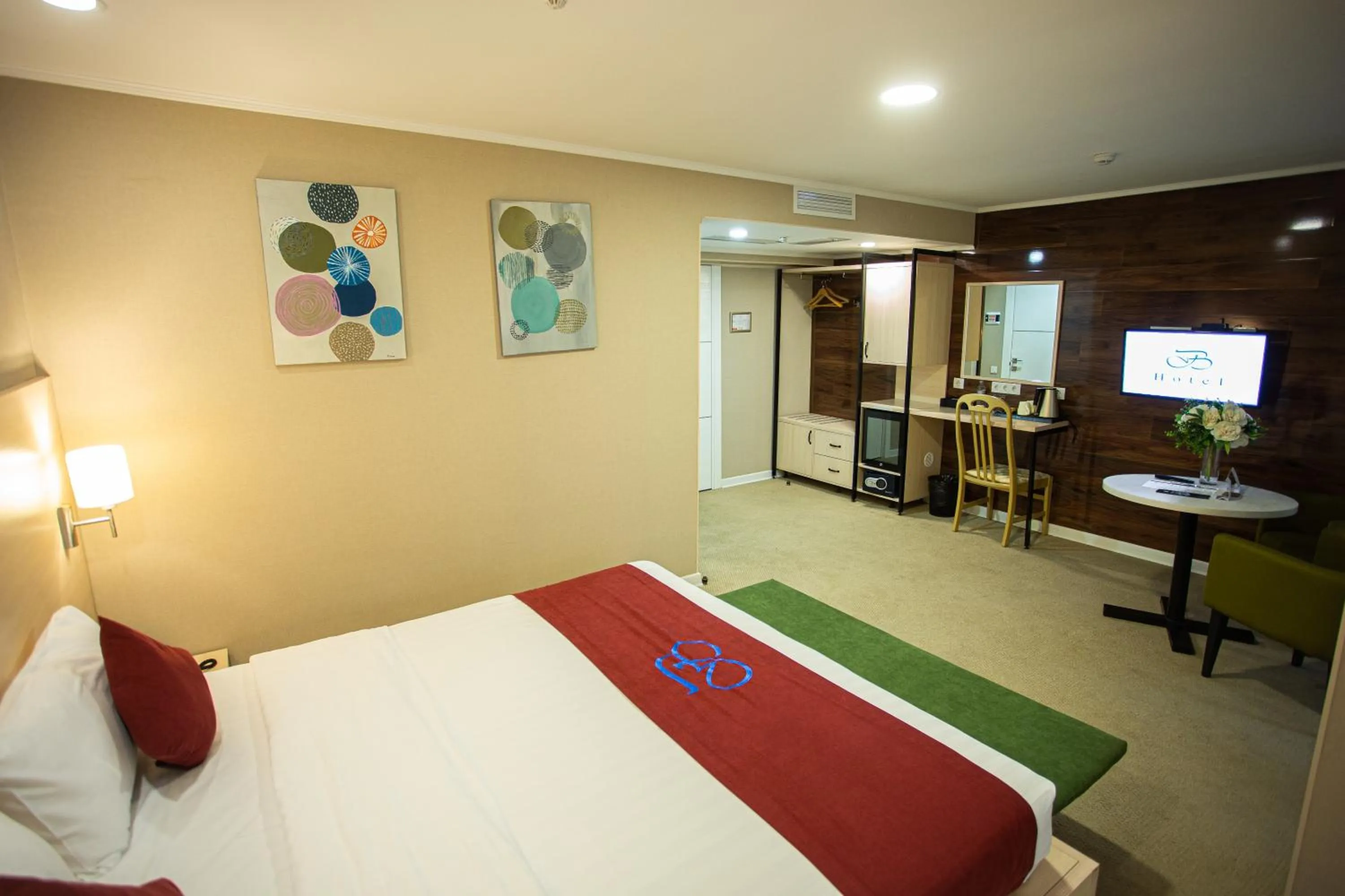 Photo of the whole room, Bed in B Hotel Bishkek