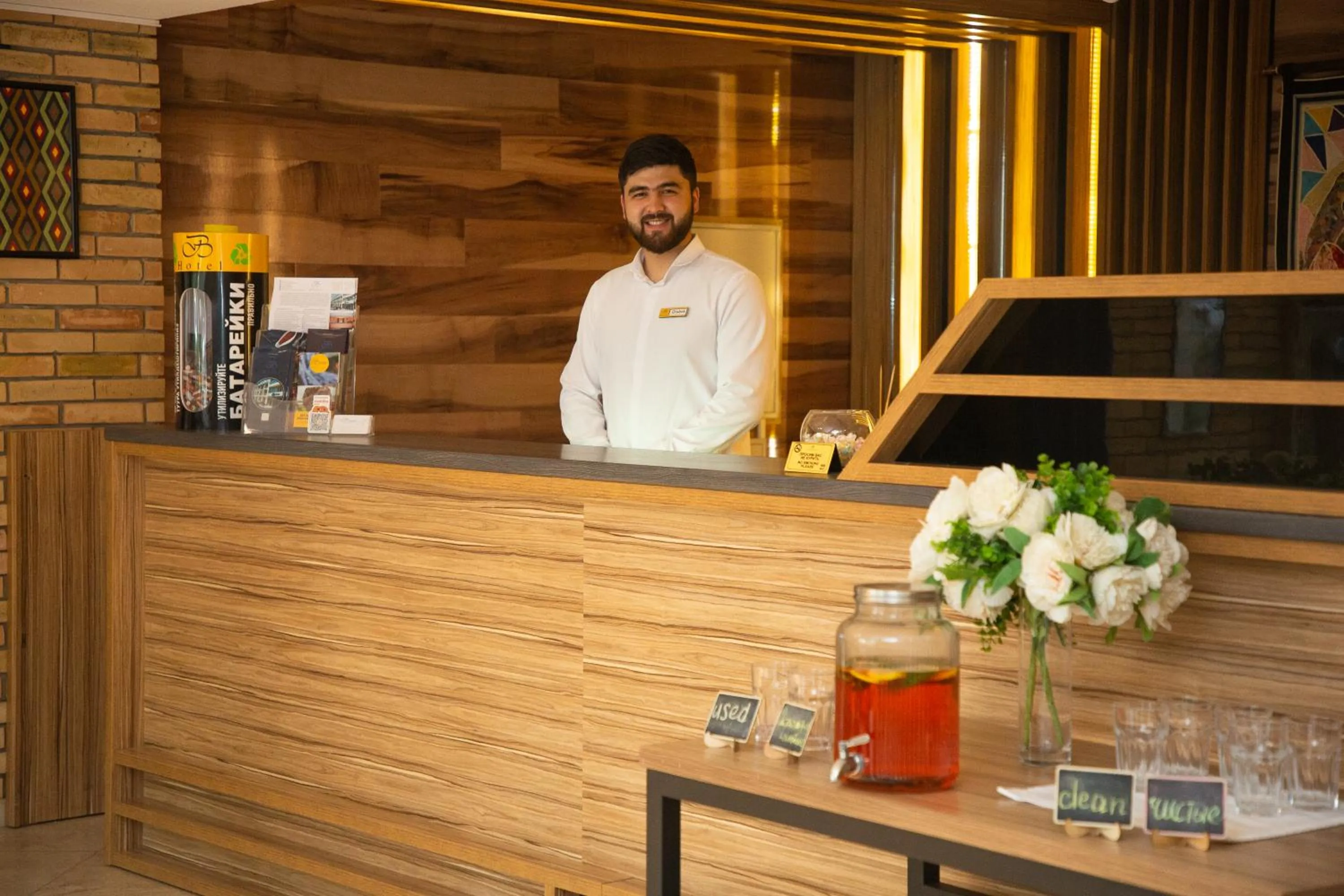 Staff in B Hotel Bishkek