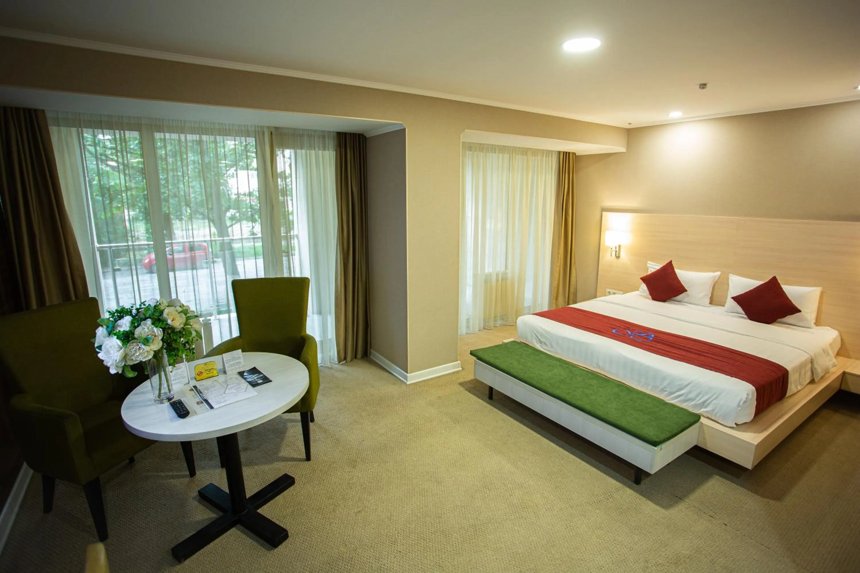 Photo of the whole room, Bed in B Hotel Bishkek