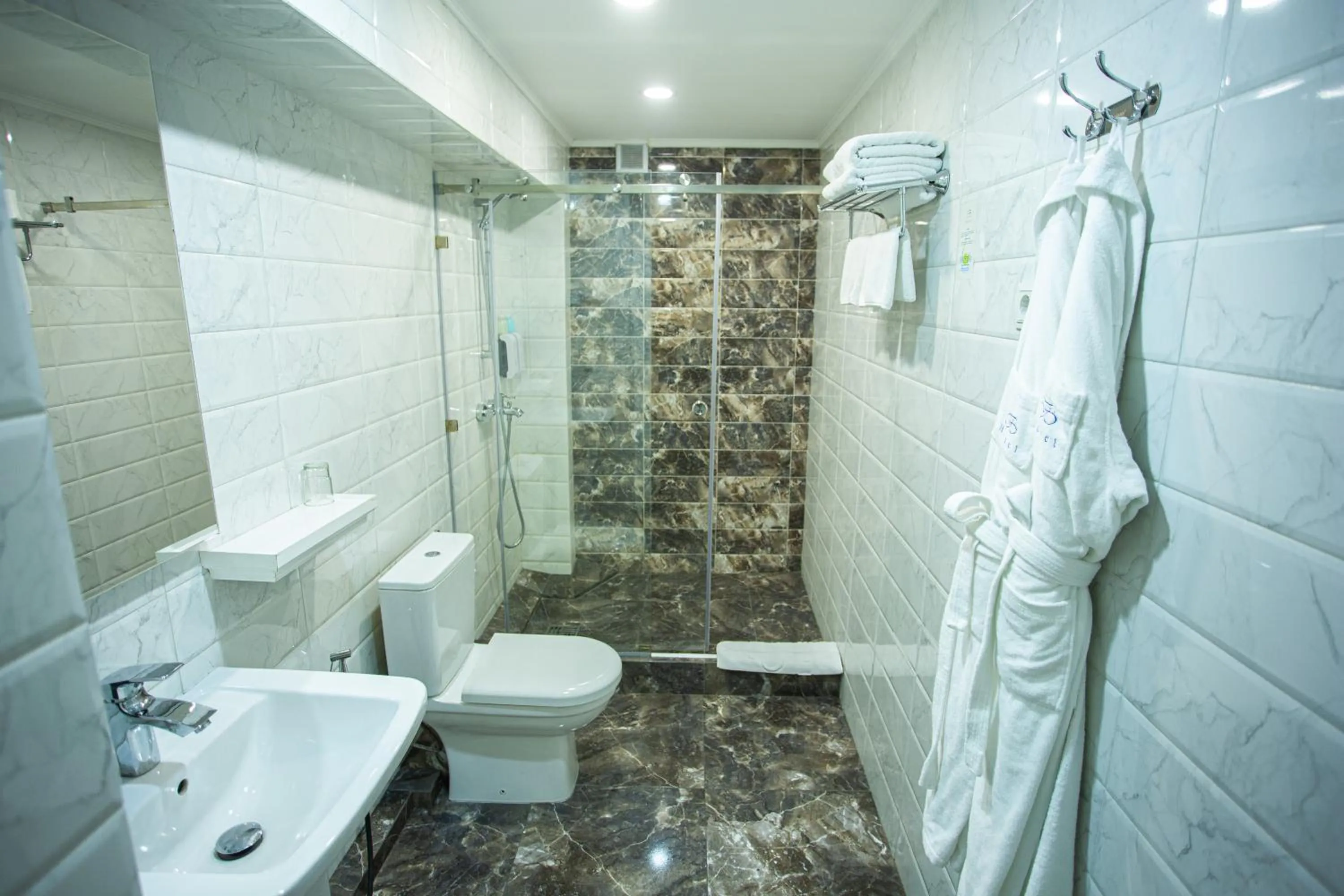 Bathroom in B Hotel Bishkek