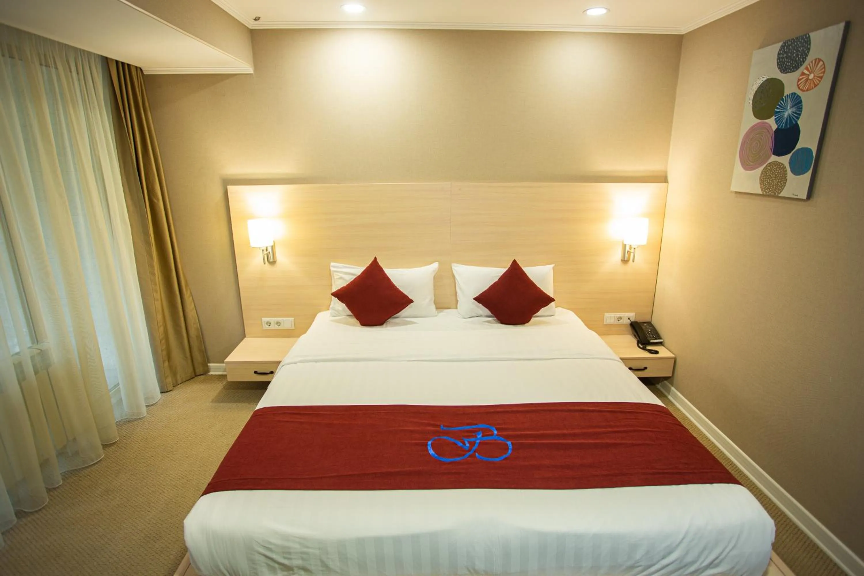 Bed in B Hotel Bishkek