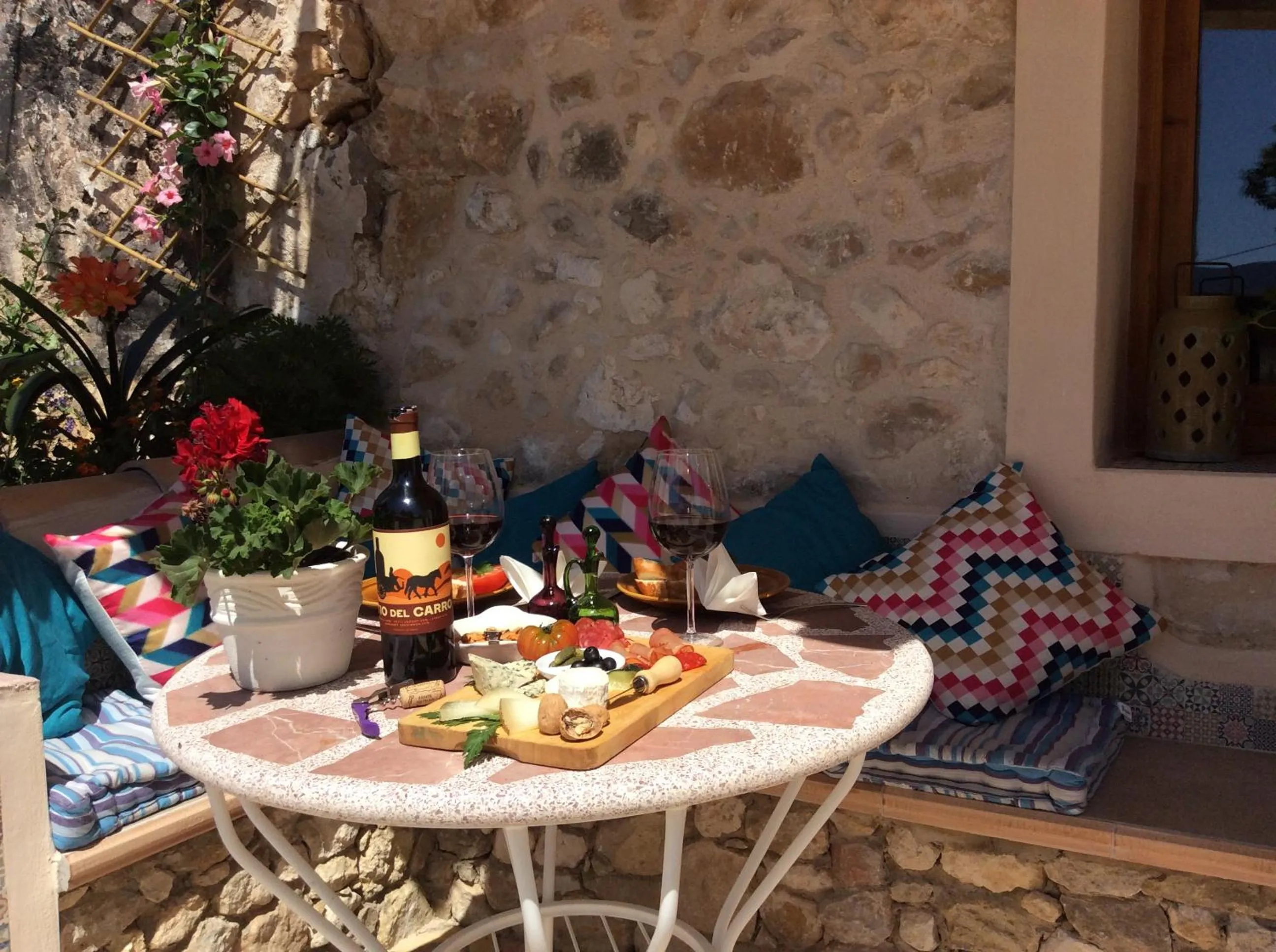 Garden in Los Cuatro Vientos B&B