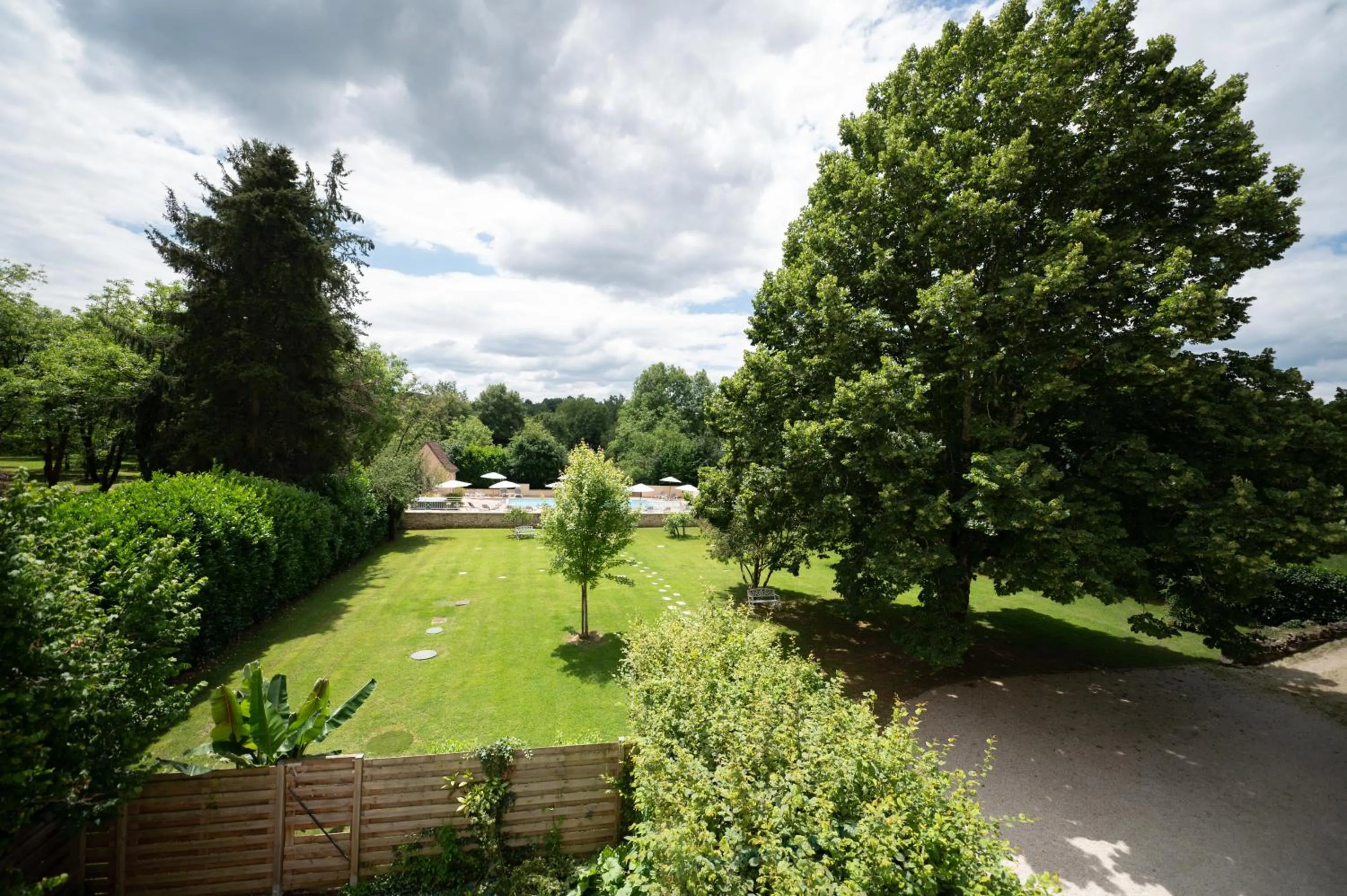 View (from property/room) in Logis Hôtels - Hôtel Restaurant Domaine Les Falaises