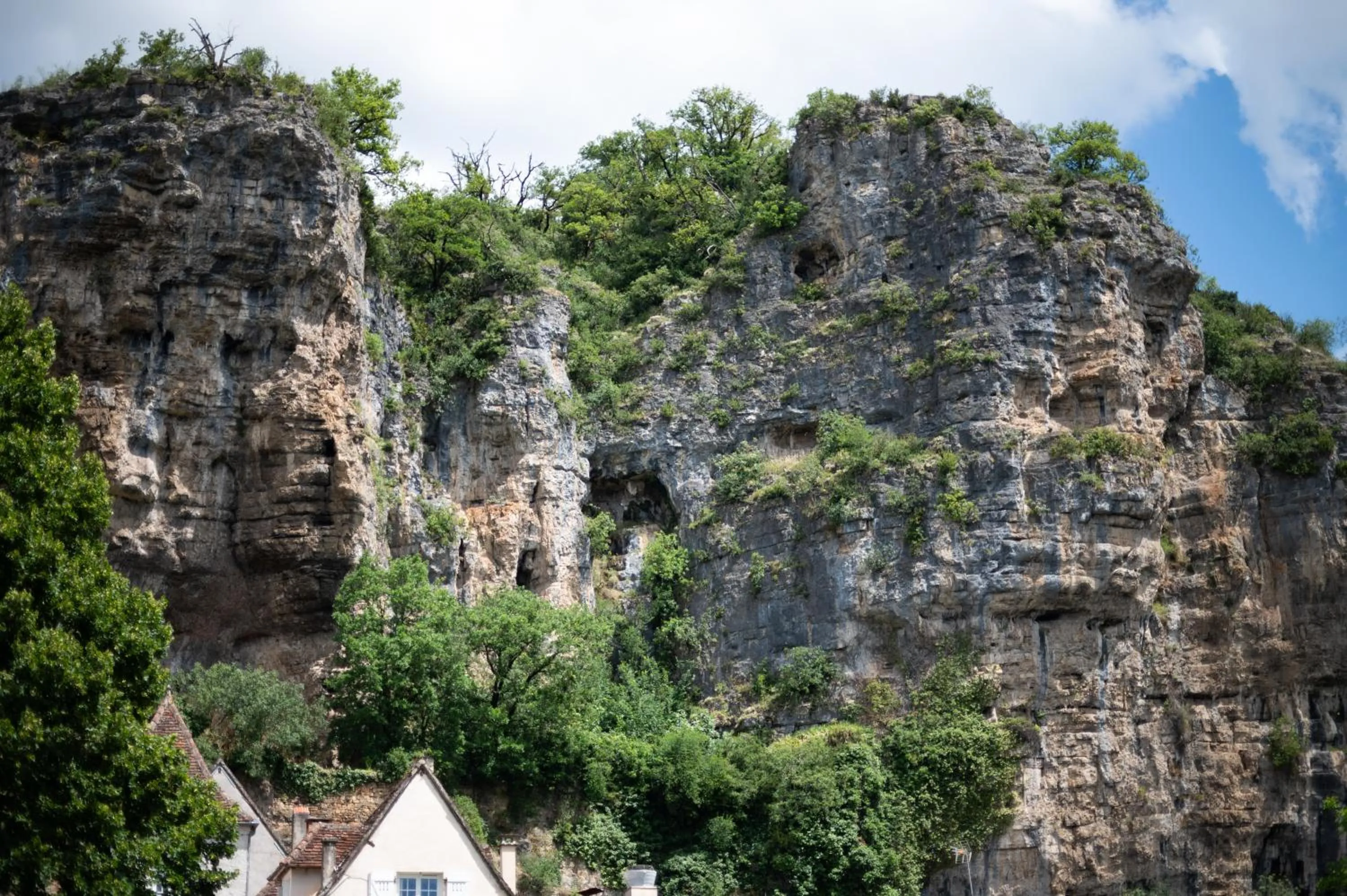View (from property/room) in Logis Hôtels - Hôtel Restaurant Domaine Les Falaises
