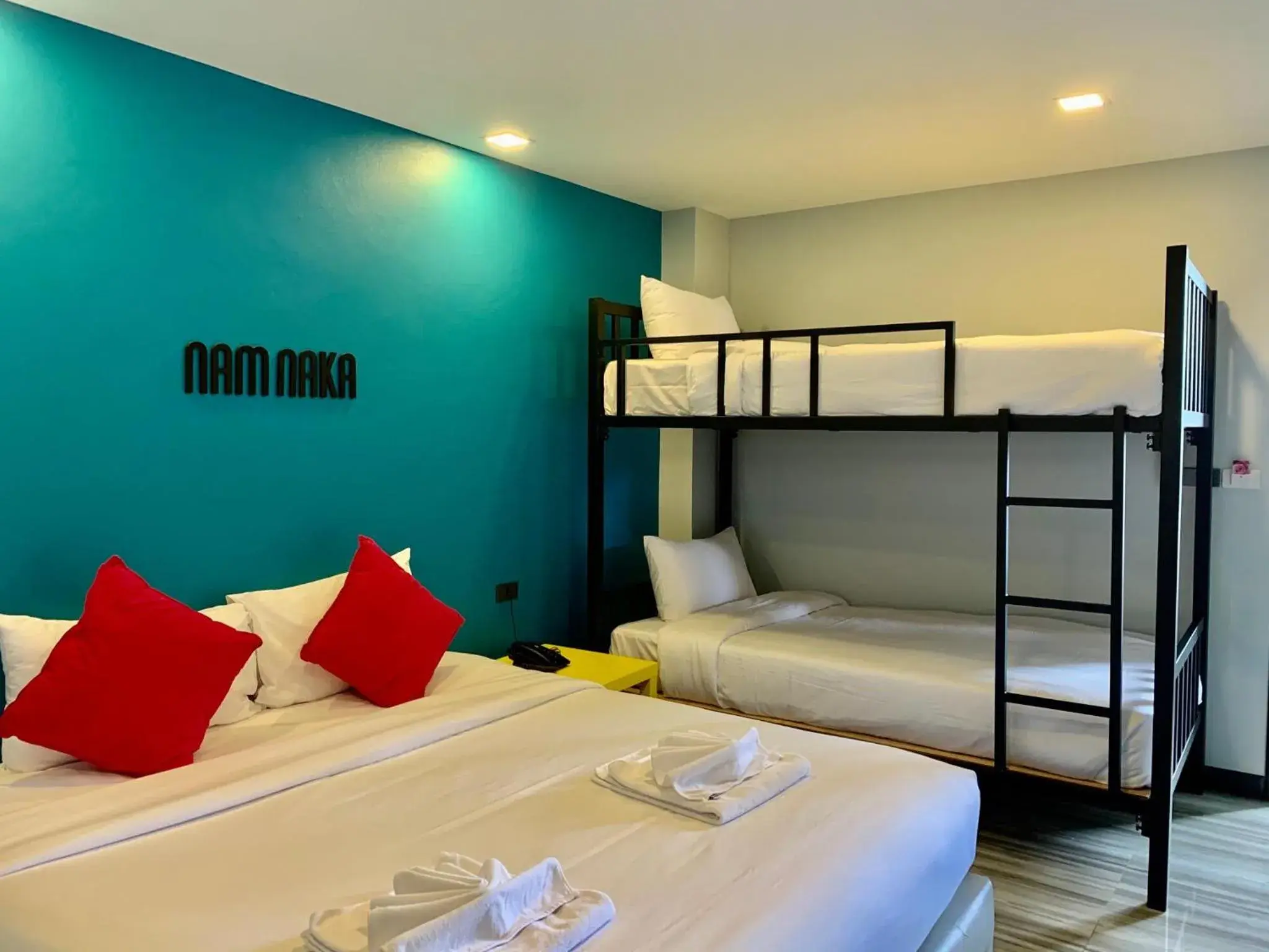 4-Bed Mixed Dormitory Room in Nam Naka Boutique Hotel - SHA Plus 4-Bed Mixed Dormitory Room in Nam Naka Boutique Hotel - SHA Plus