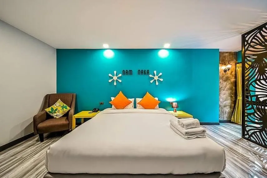 Bed in Nam Naka Boutique Hotel - SHA Plus