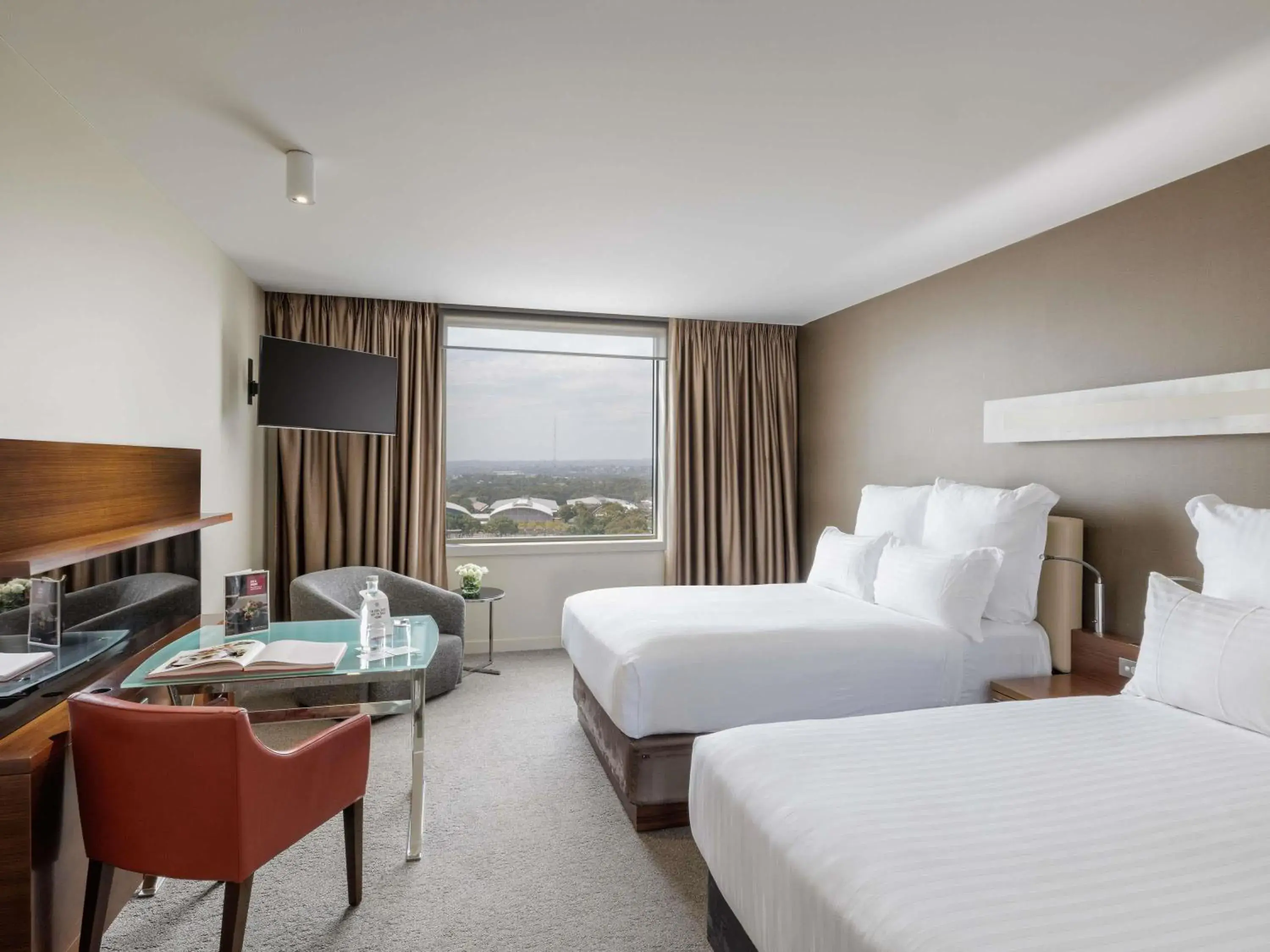 Executive Room with Two Double Beds - Lounge Access in Pullman Sydney Olympic Park Executive Room with Two Double Beds - Lounge Access in Pullman Sydney Olympic Park