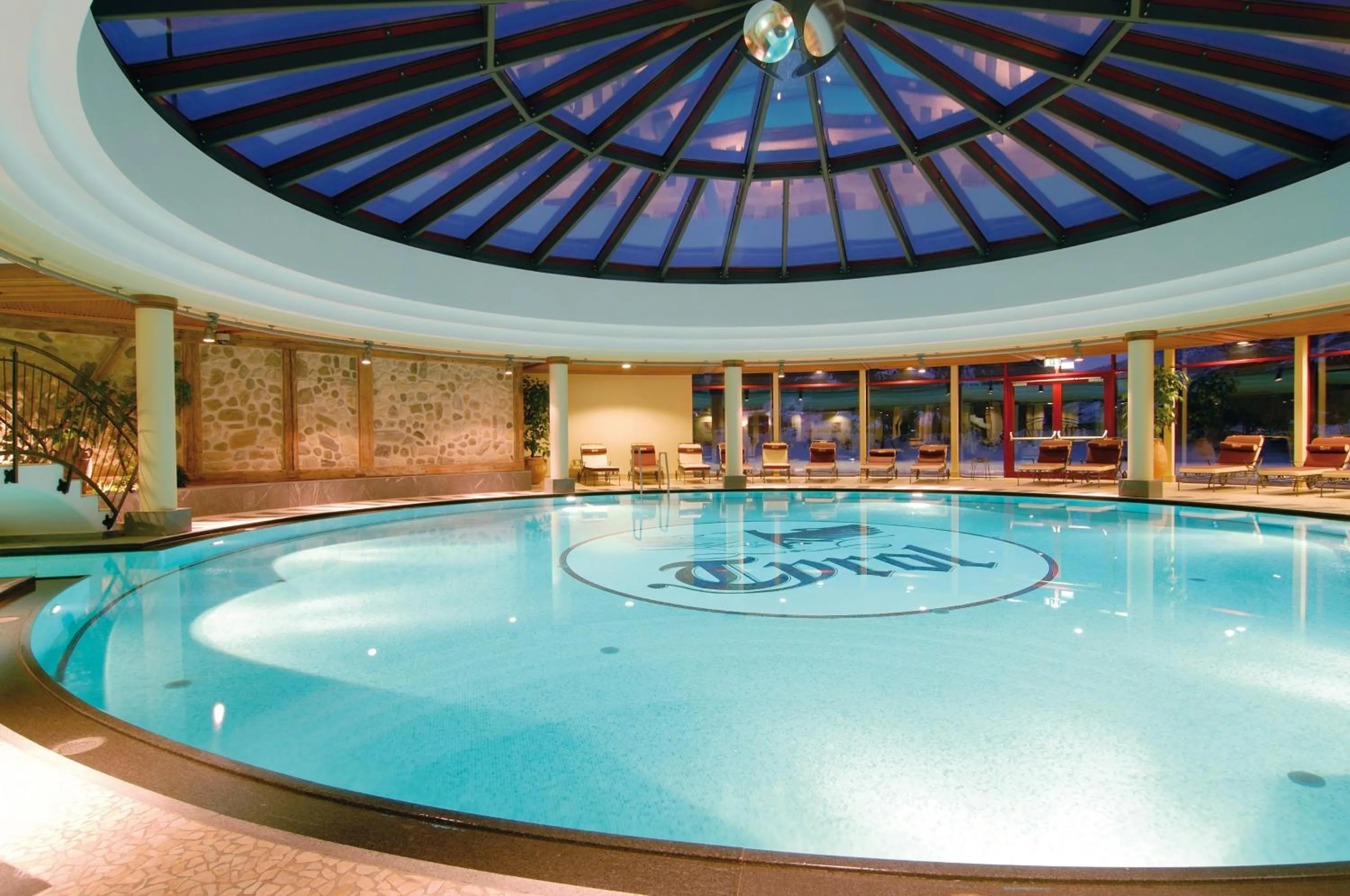 Swimming pool in Hotel Tyrol am Haldensee