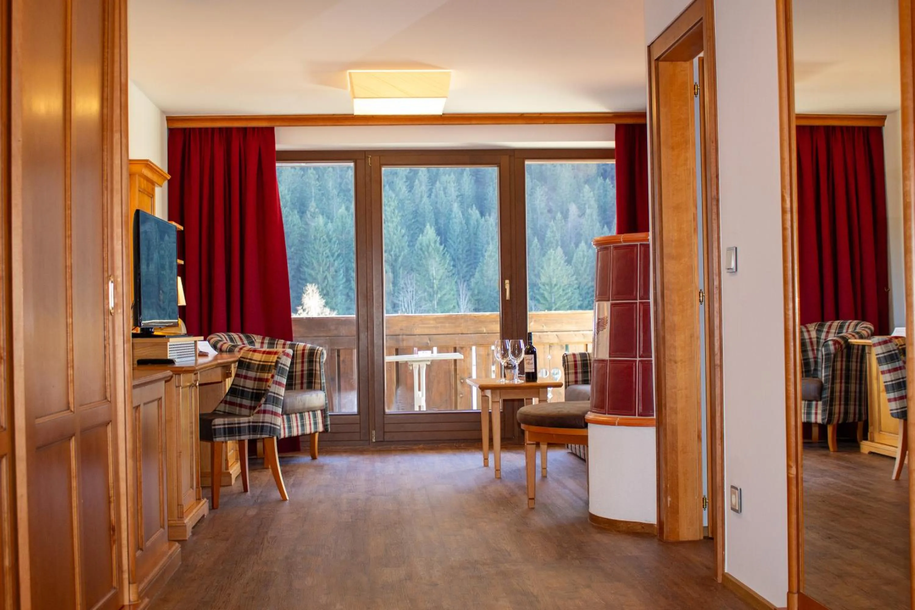 Living room in Hotel Tyrol am Haldensee