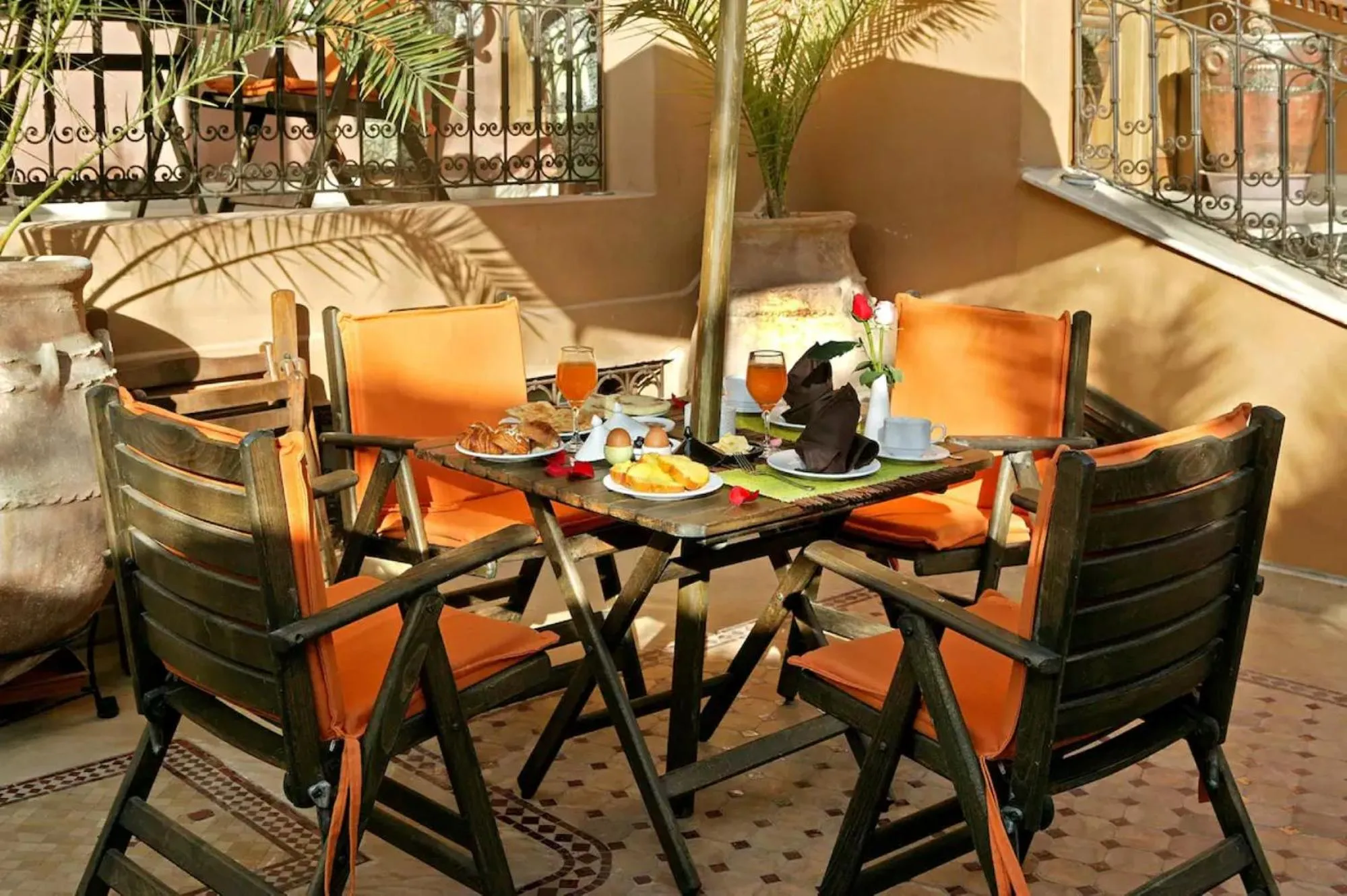 Patio in Riad Ushuaia - Centre Marrakech