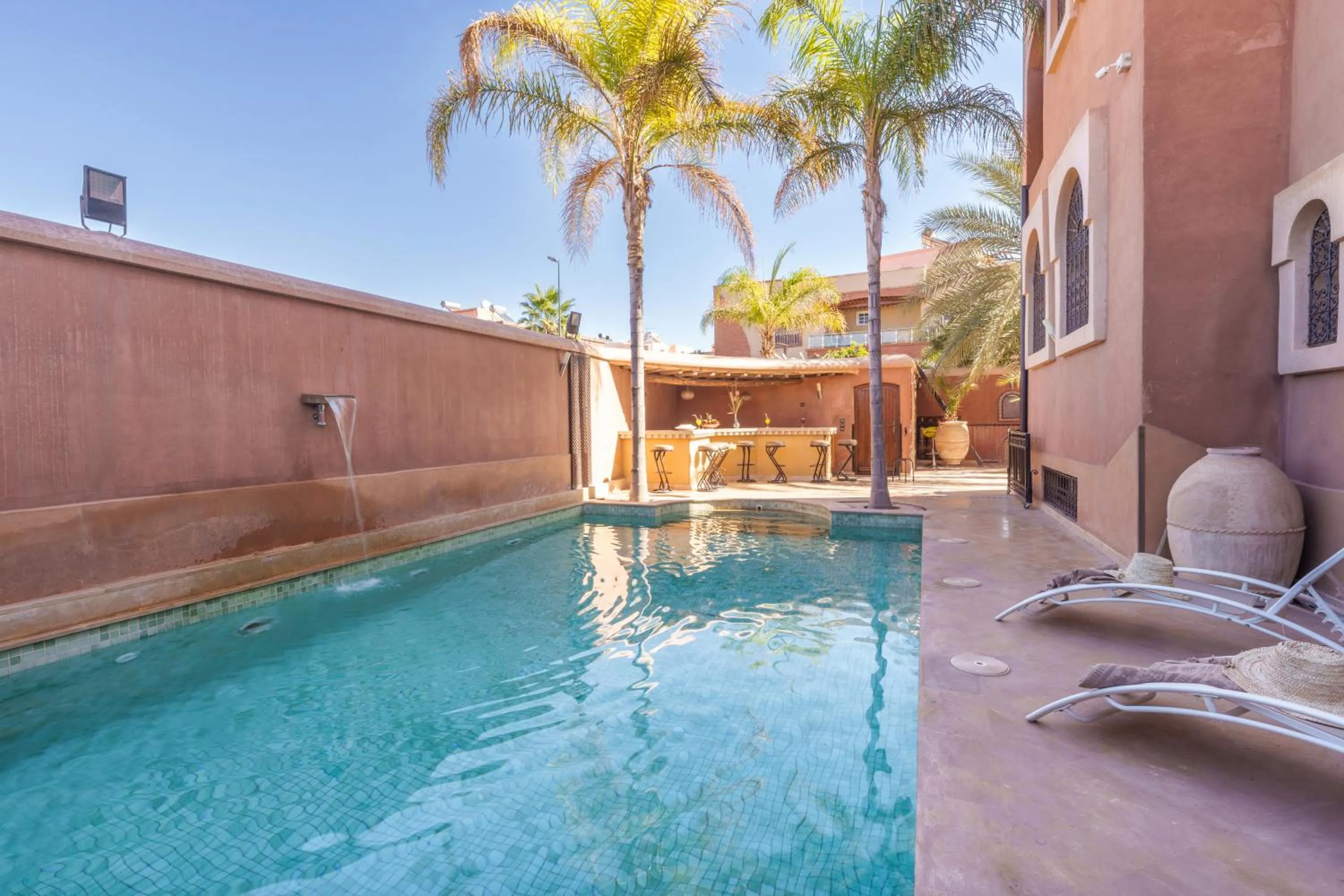 Patio in Riad Ushuaia - Centre Marrakech