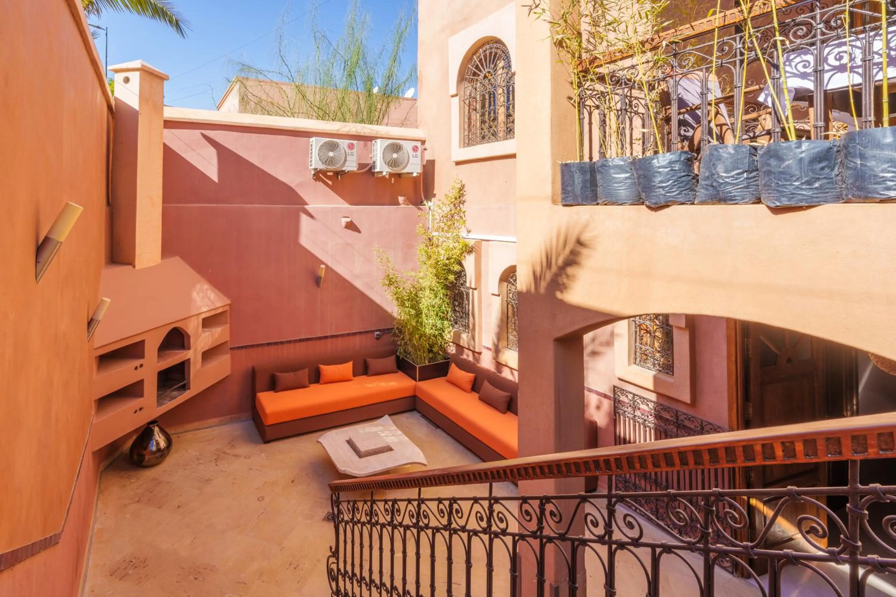 Patio in Riad Ushuaia - Centre Marrakech