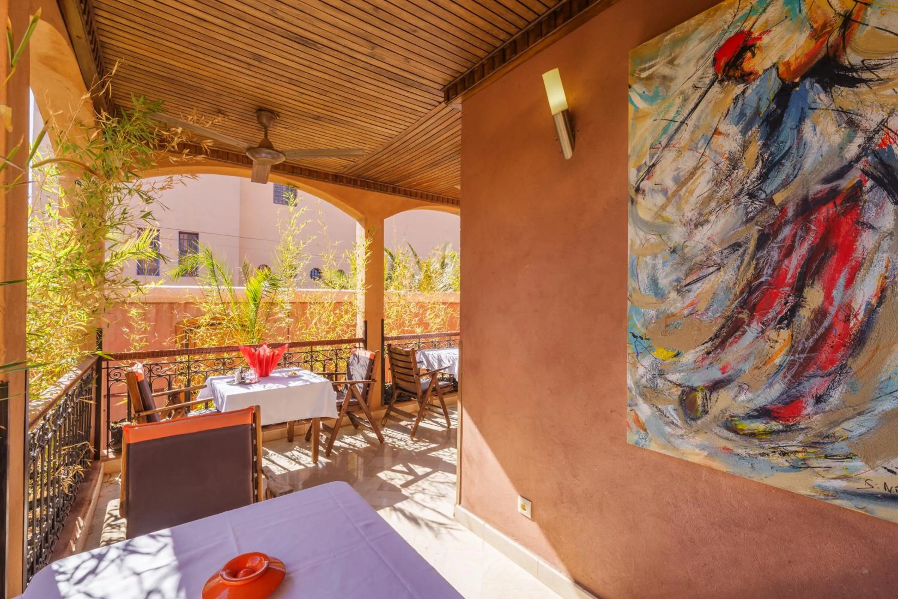 Patio in Riad Ushuaia - Centre Marrakech