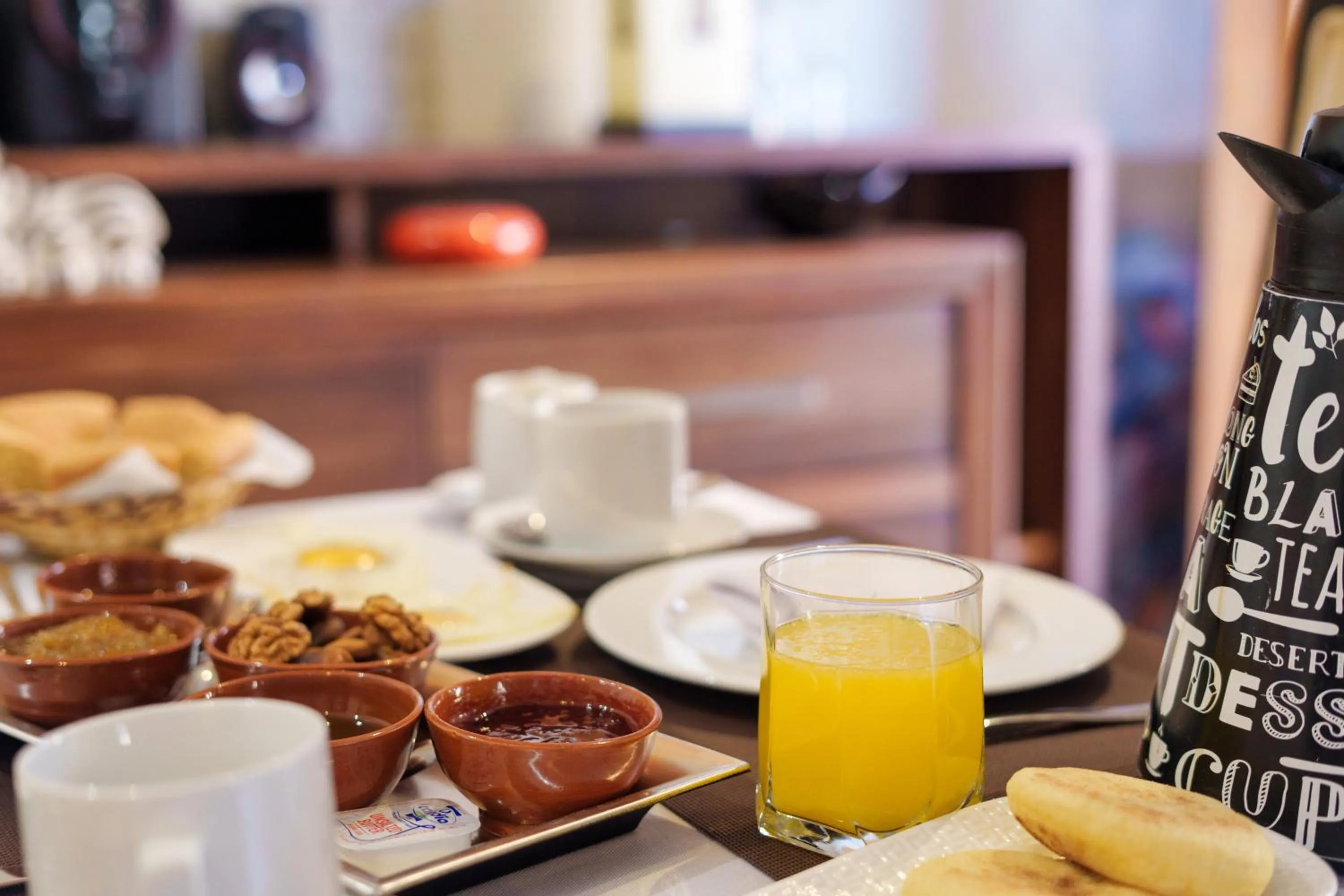 Continental breakfast in Riad Ushuaia - Centre Marrakech