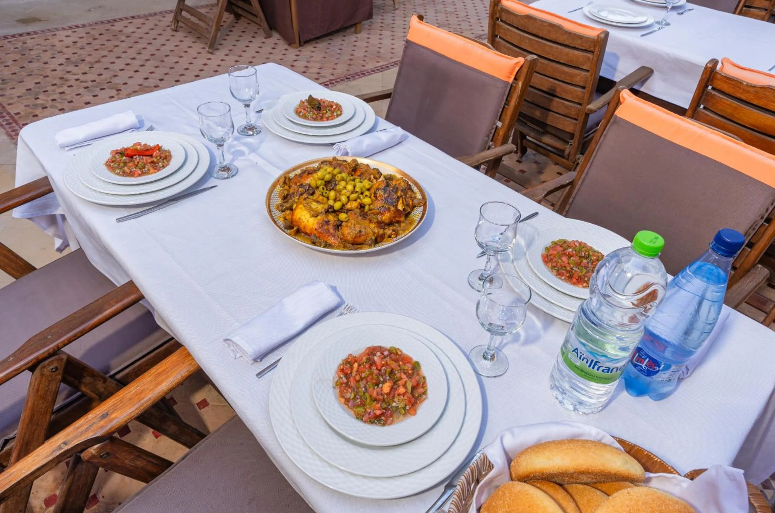 Lunch in Riad Ushuaia - Centre Marrakech