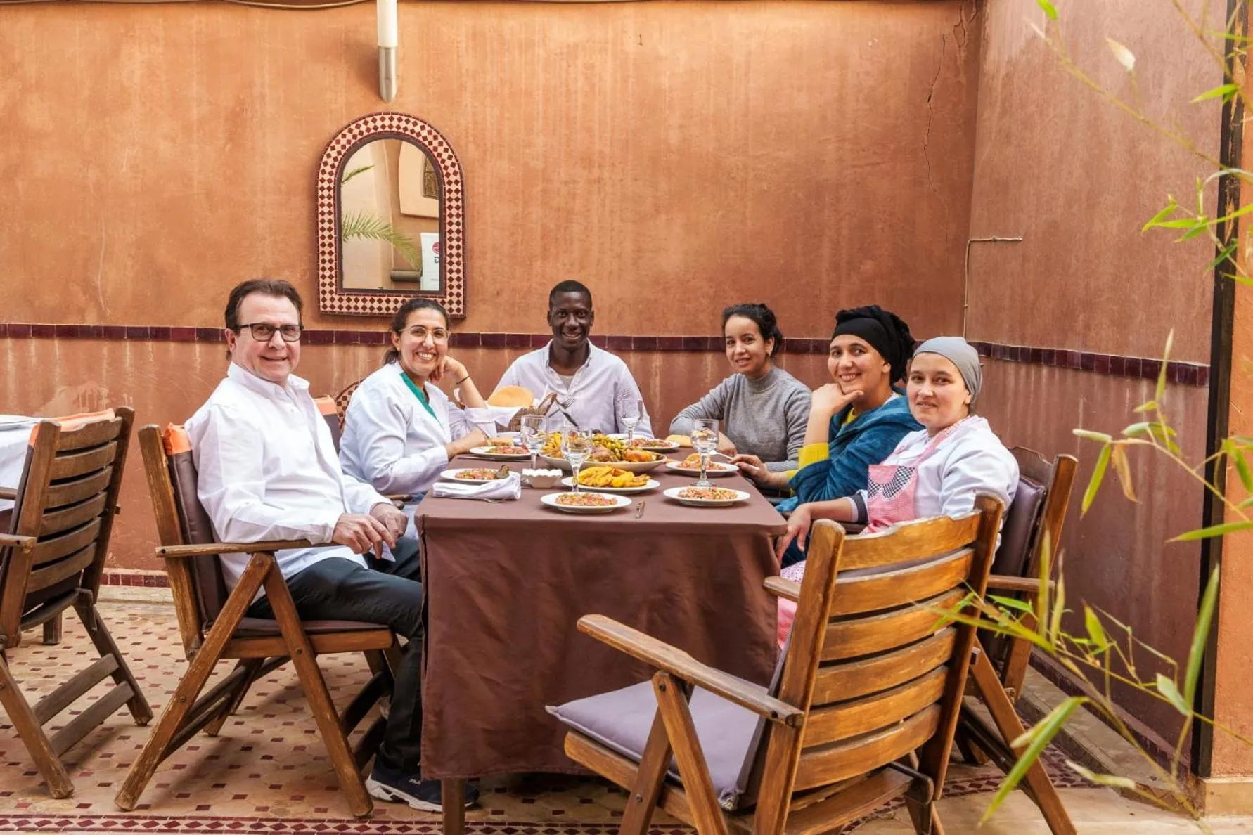 Staff in Riad Ushuaia - Centre Marrakech