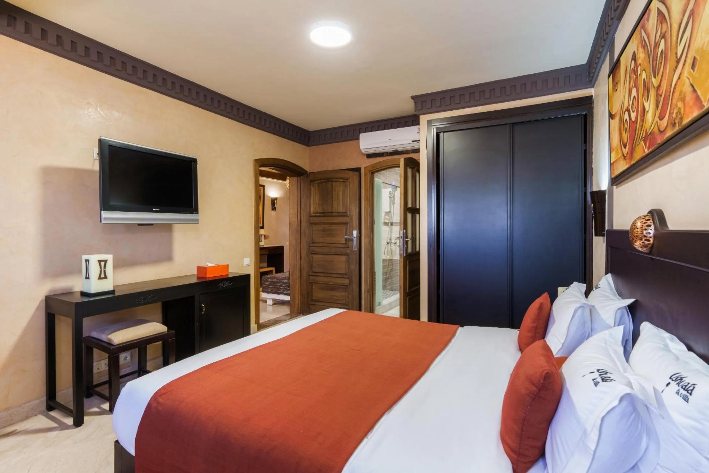 Bed in Riad Ushuaia - Centre Marrakech