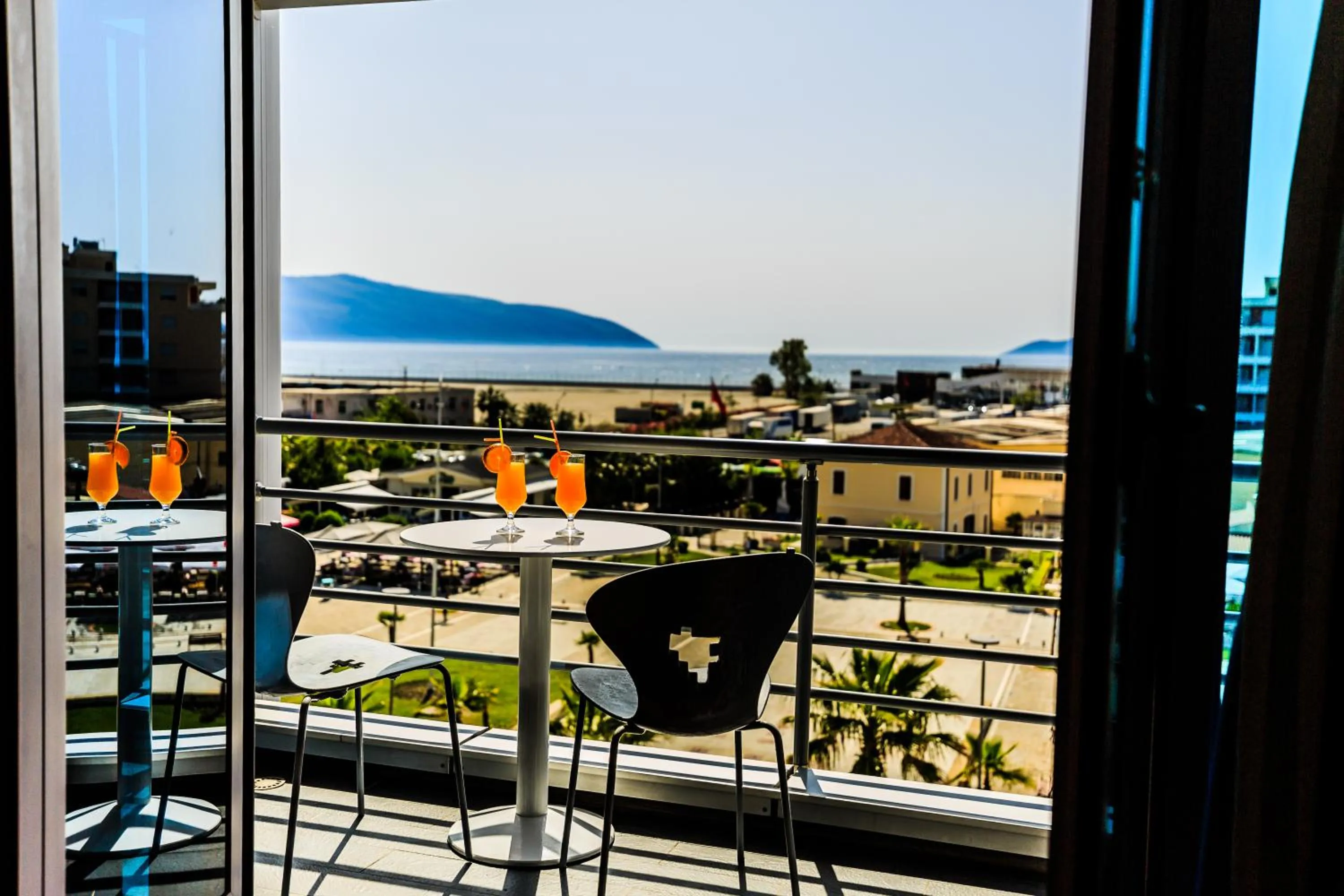 Balcony/Terrace in Hotel Vlora International