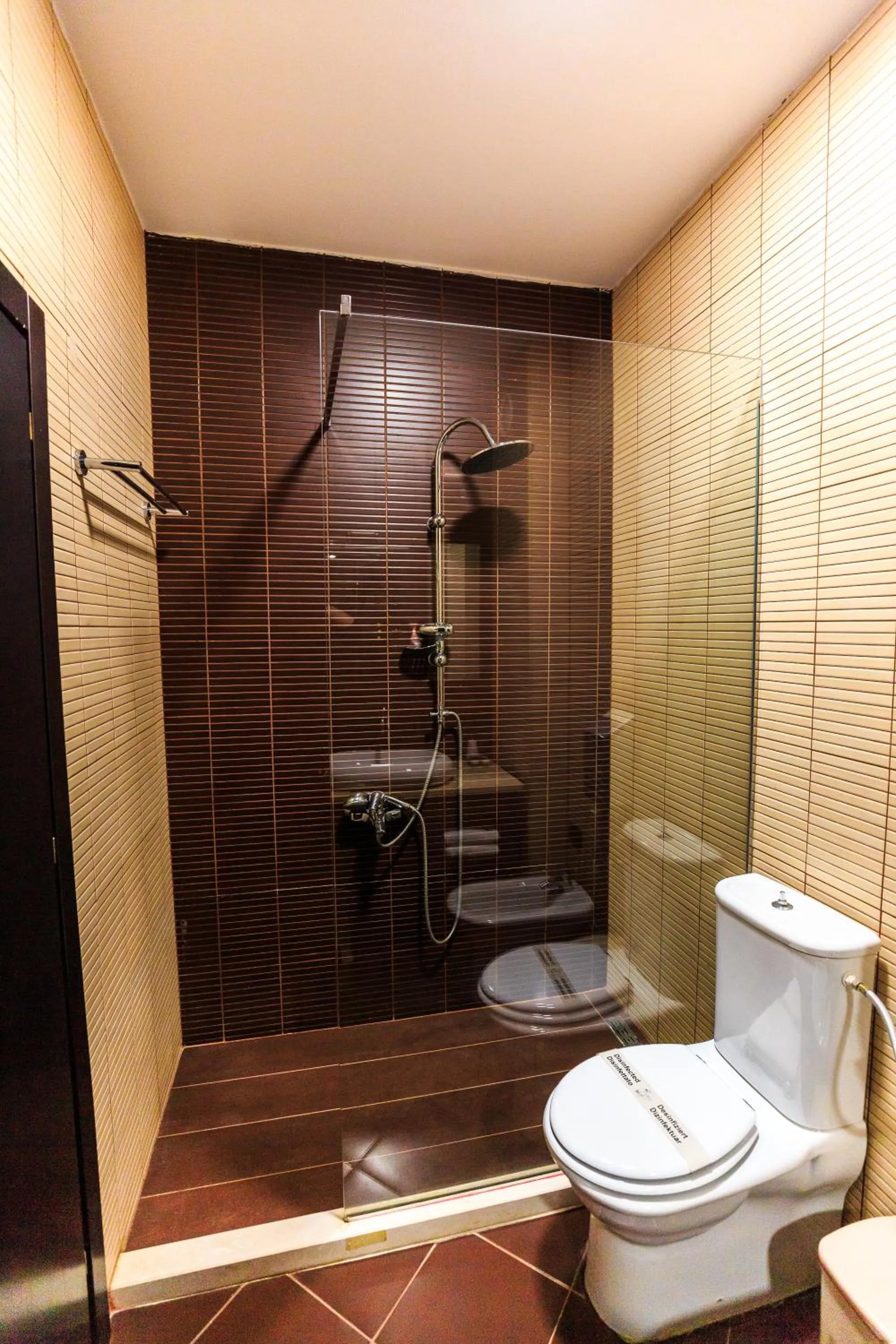 Shower in Hotel Vlora International