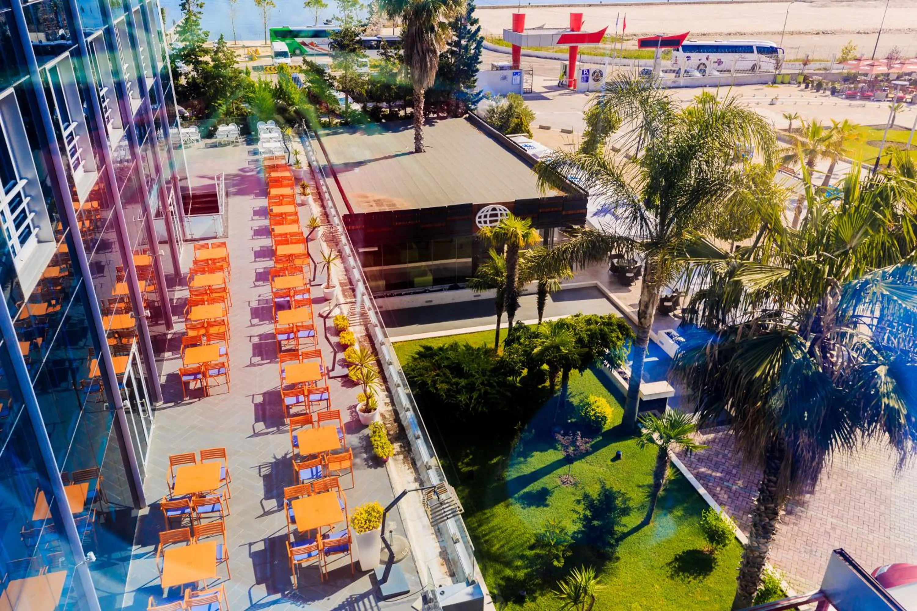 Bird's eye view in Hotel Vlora International